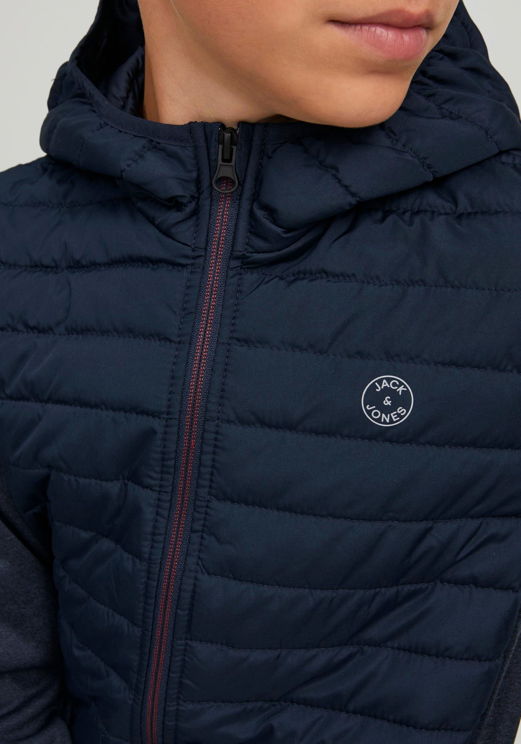 Jack & Jones Multi Quilted Jacket Navy Blazer 12 Years 2
