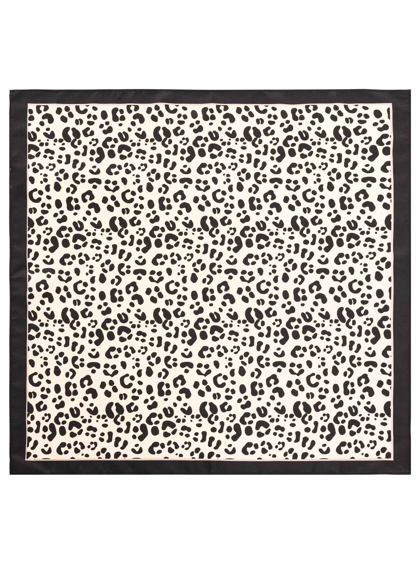 Zwillingsherz Halstuch ""Leo"" Leopardmuster, leicht glänzend günstig online kaufen