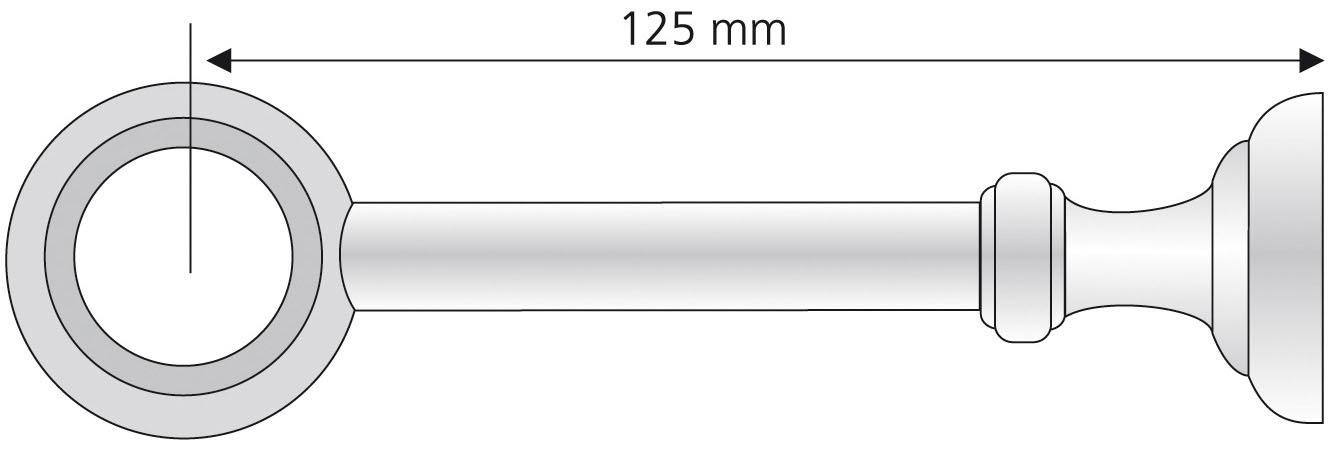 Liedeco Träger »Thüringen«, (1 St.), für Gardinenstangen Ø 28 mm