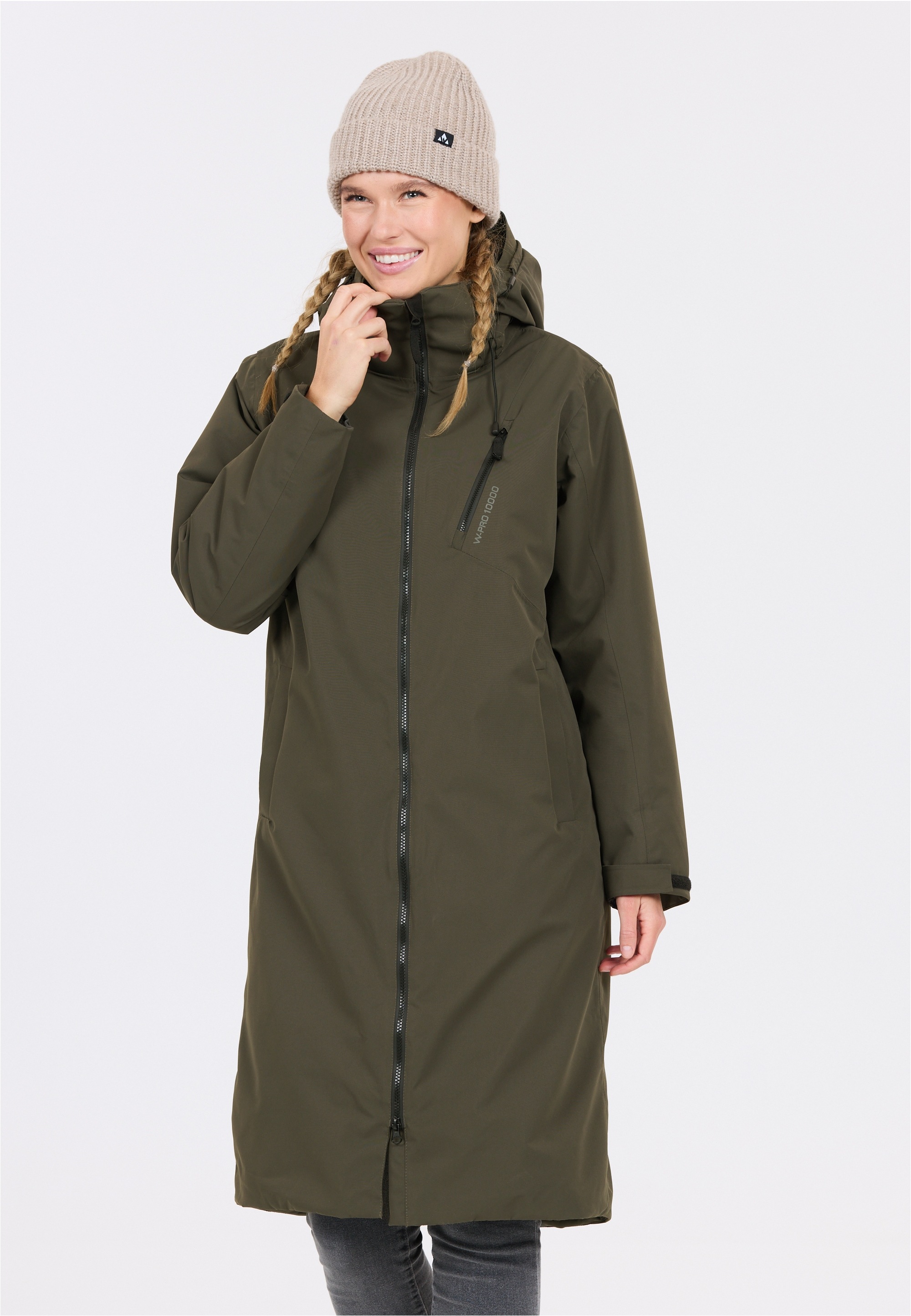WHISTLER Parka »Bellway«, Im langen Schnitt mit optimalem Wetterschutz