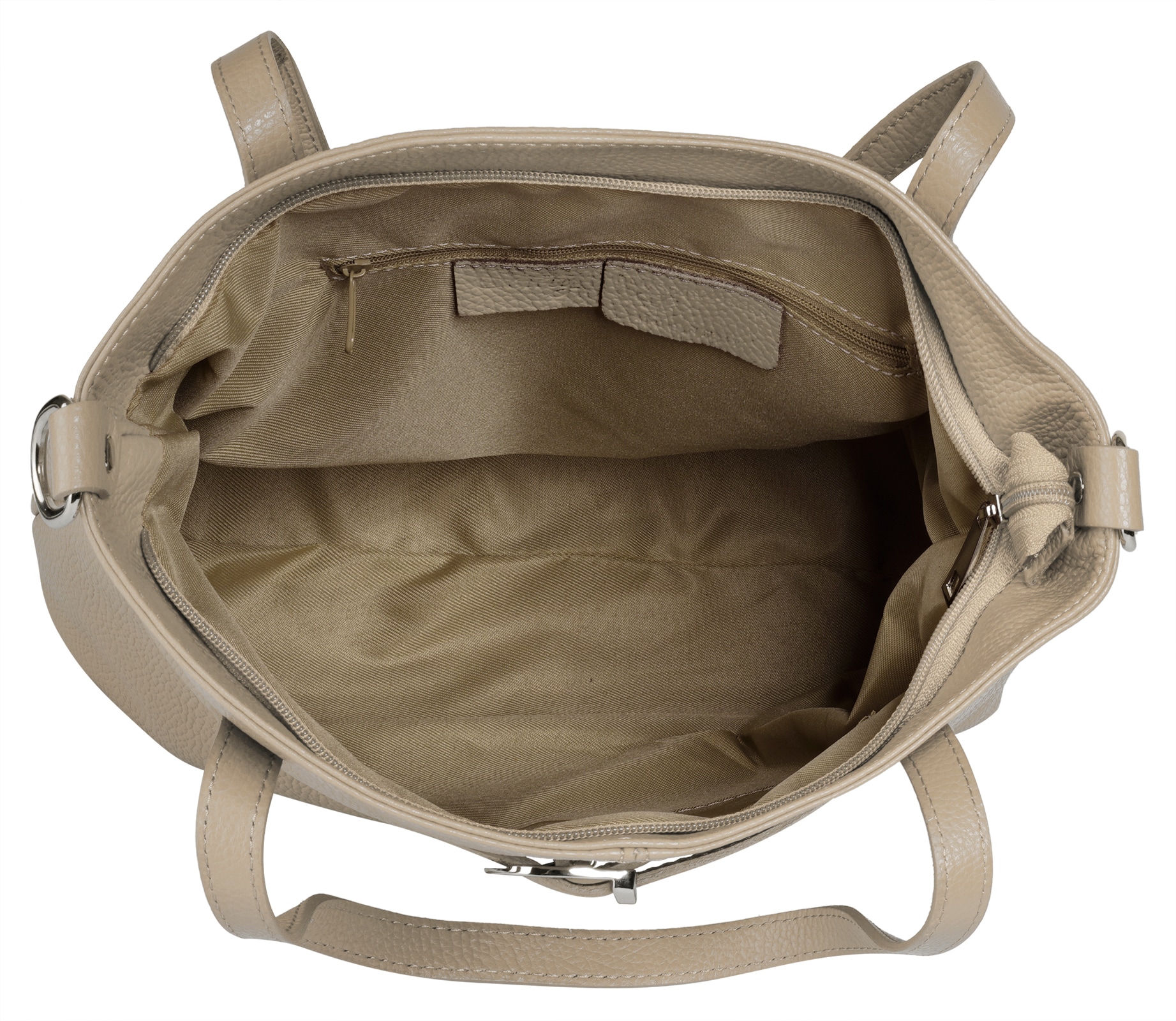 Cluty Shopper, echt Leder, Made in Italy