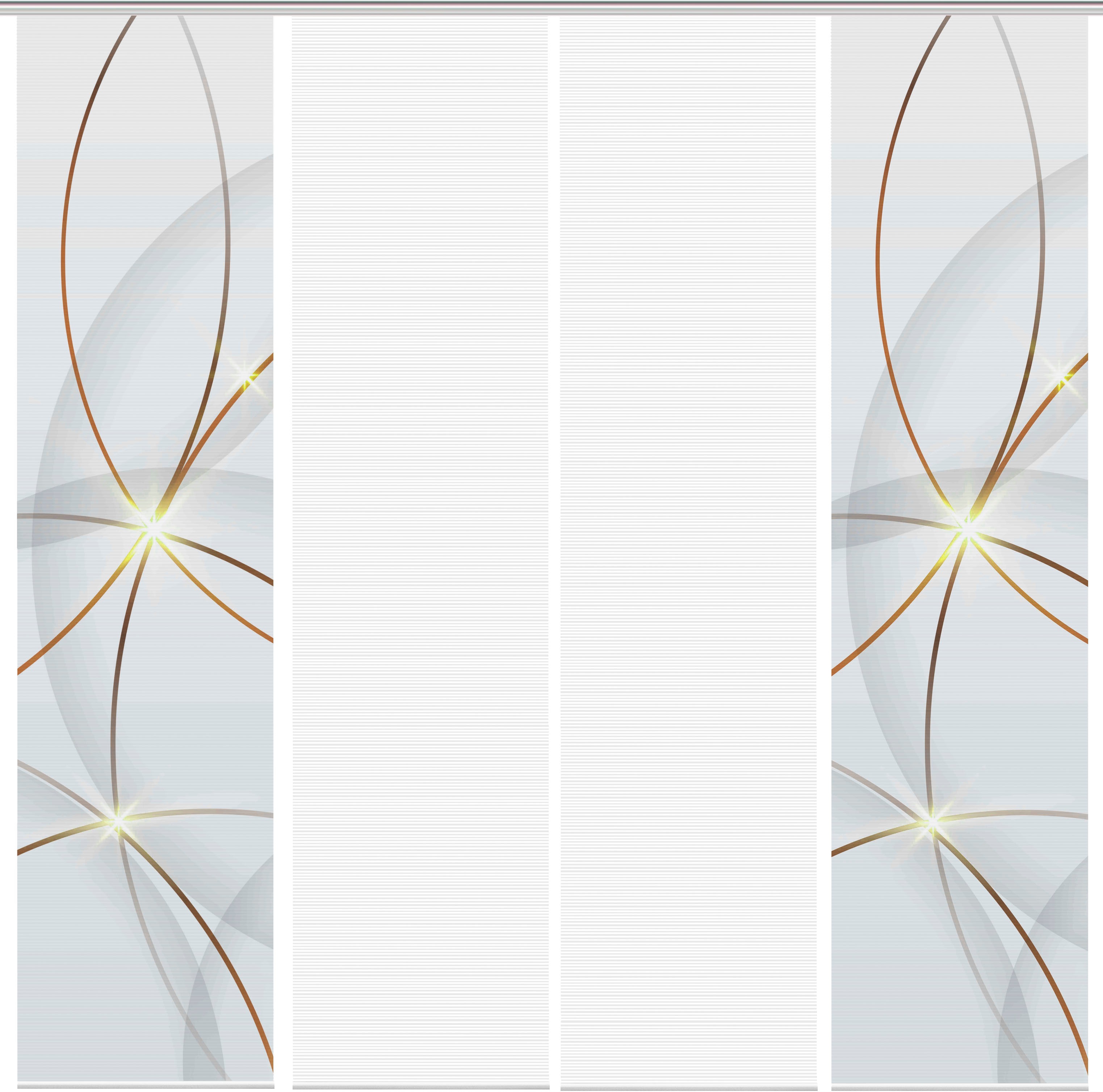 Thumbnail - Vision S Schiebegardine "BLINKI" Paneelwagen 1 Stk. tlg. DIGITALDRUCK