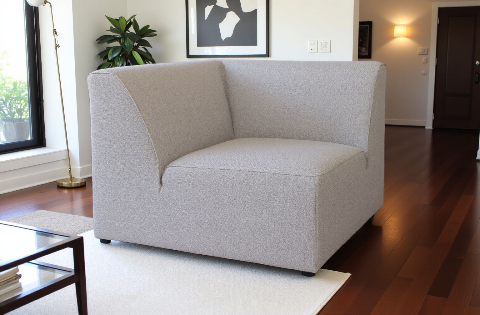 INOSIGN Sofa-Eckelement »Koa, Sofamodul, passend zur Serie KOA«, in Webstoff