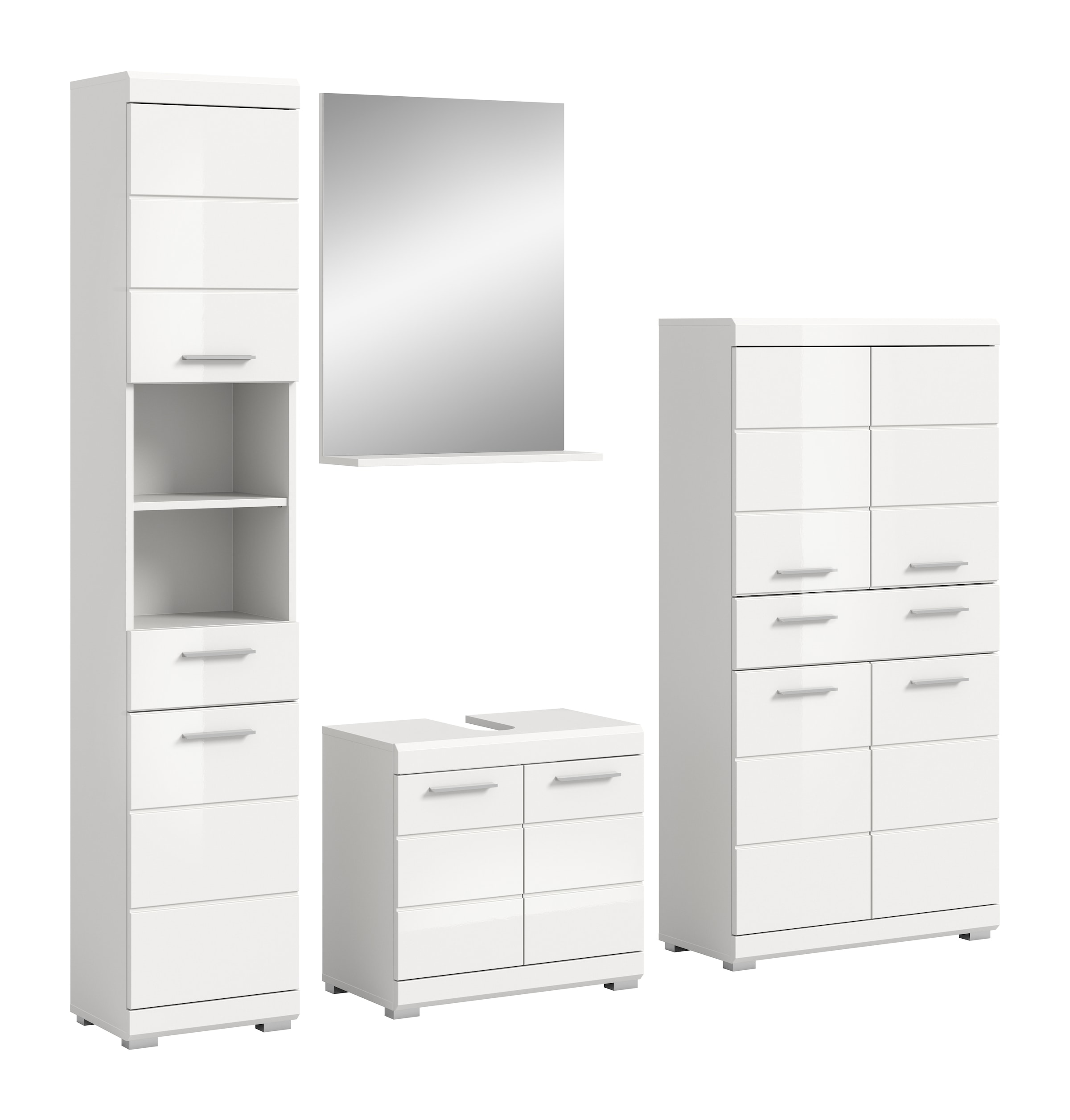 INOSIGN Badmöbel-Set "Siena, 4 teilig, bestehend aus:" Set, TOPSELLER, 4 St günstig online kaufen