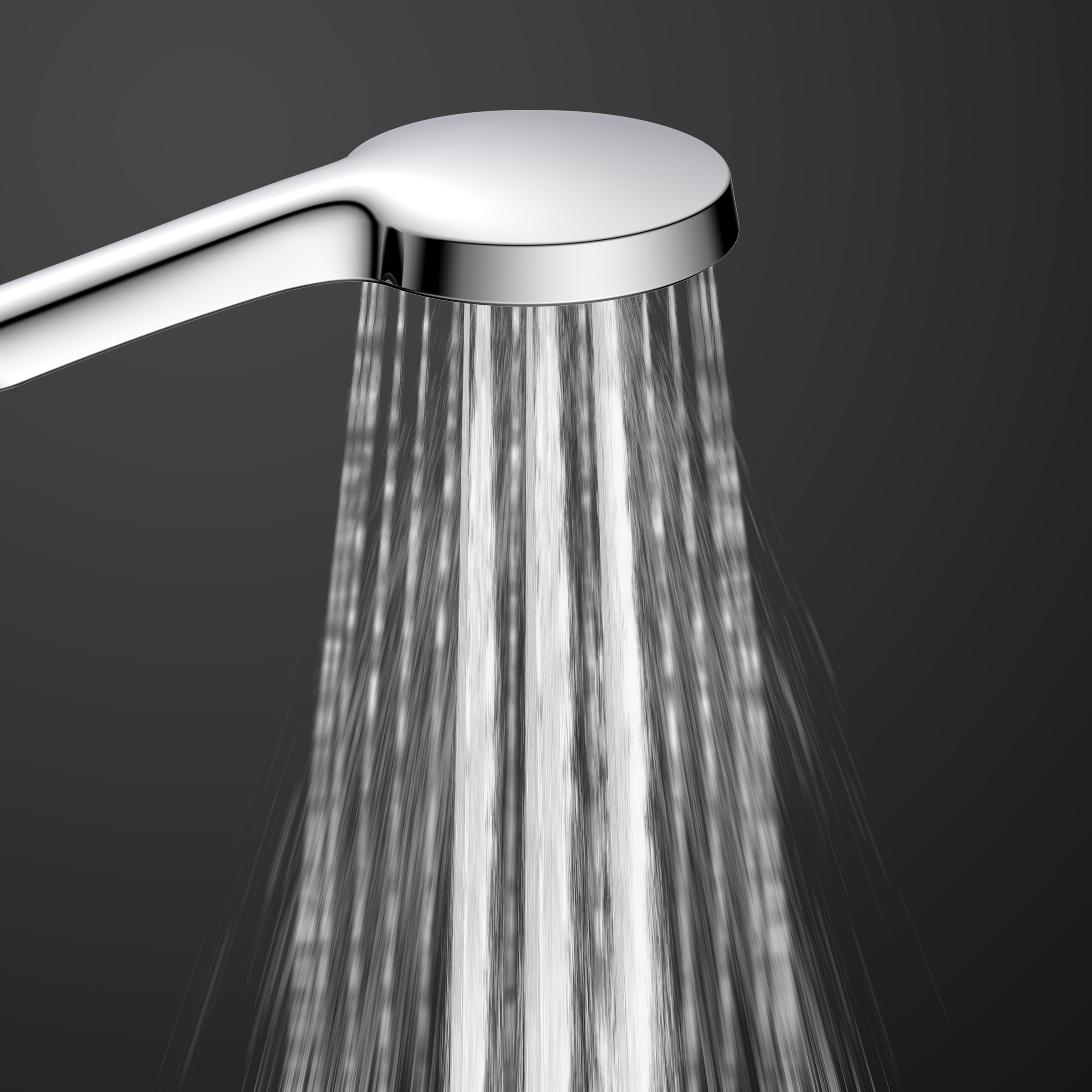 Schütte Brausegarnitur »KARIBIK«, Brause-Komplettset, schwarz matt, für die Dusche, Überkopfbrauseset