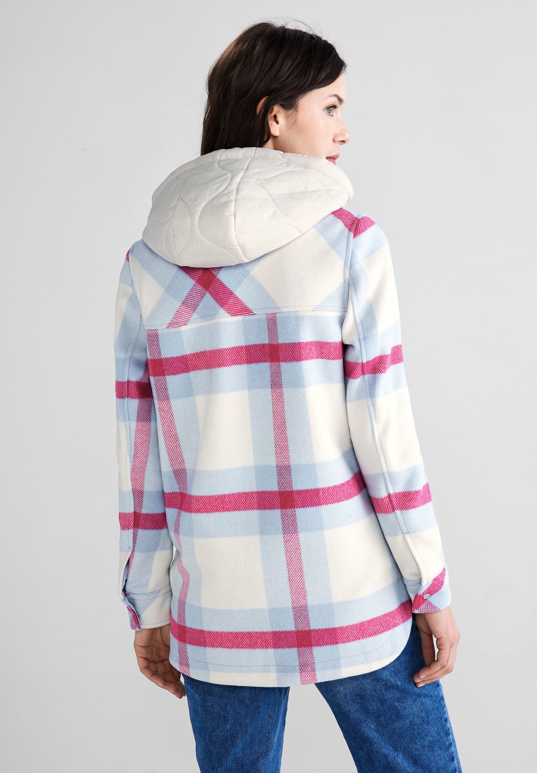 STREET ONE Kurzjacke, ohne Kapuze, mit abnehmbarer Kapuze