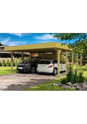 Skanholz Doppelcarport »Friesland« Holz 514 cm ...