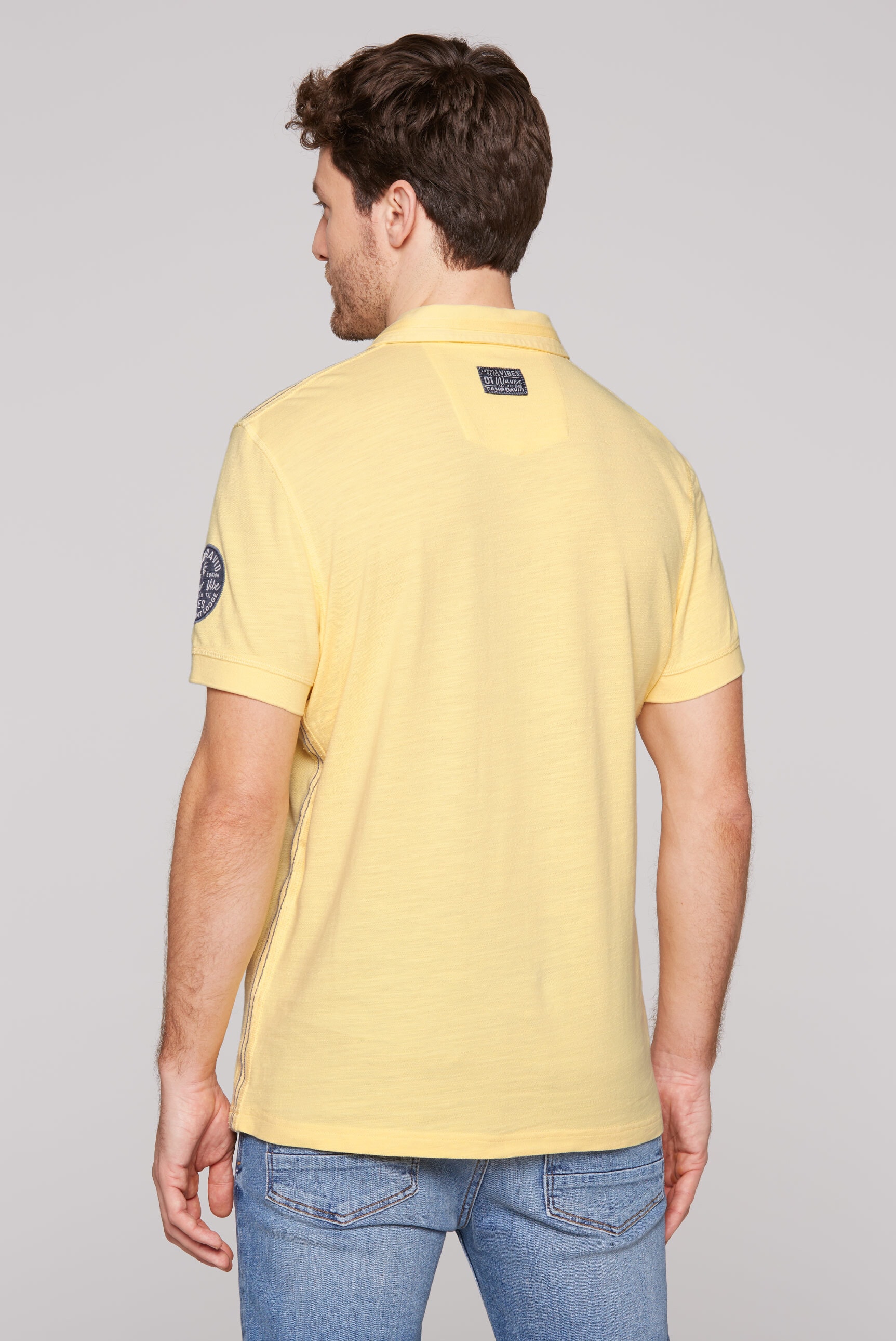 CAMP DAVID Poloshirt, aus Baumwolle