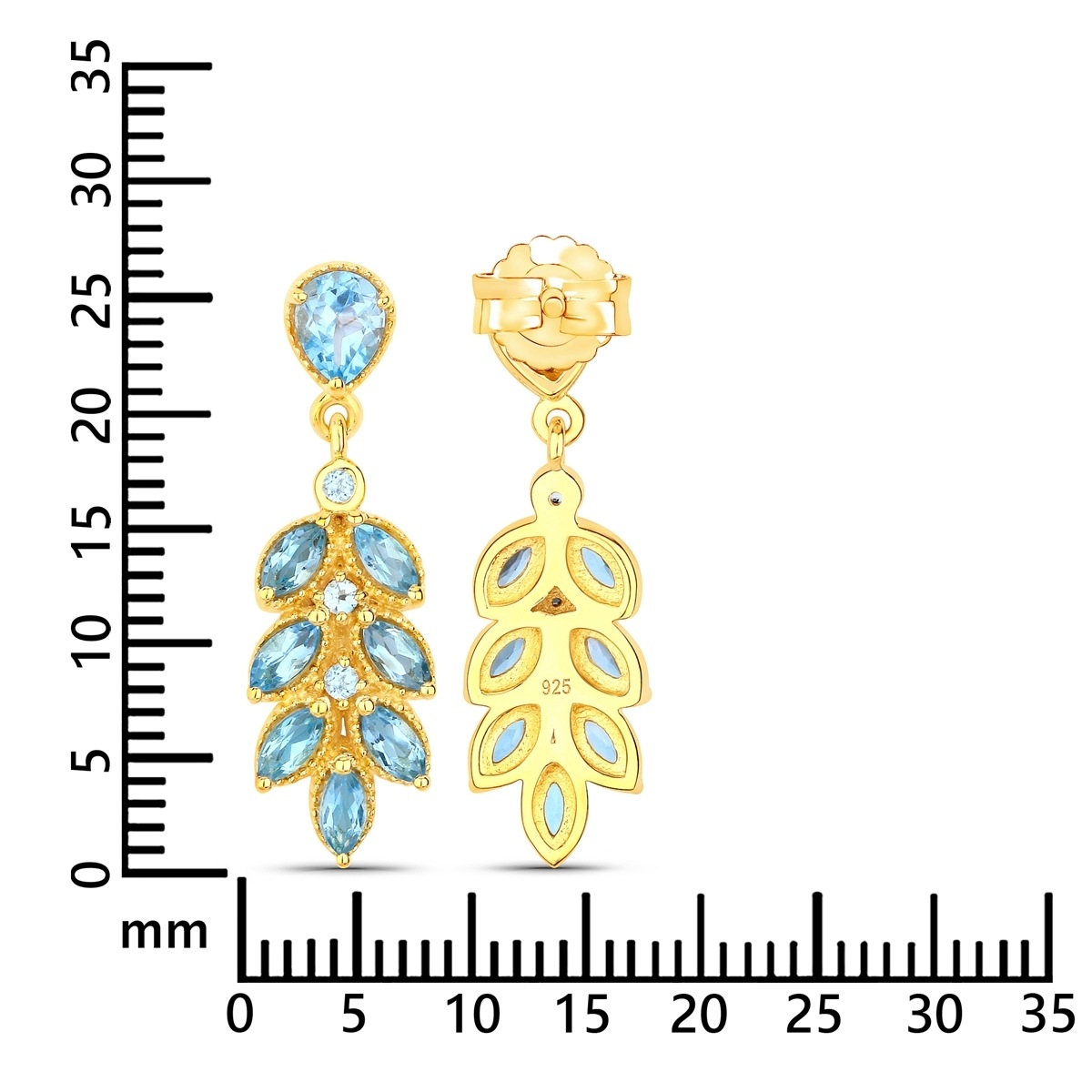 Rafaela Donata Paar Ohrhänger »Set: K27« aus Sterling Silber