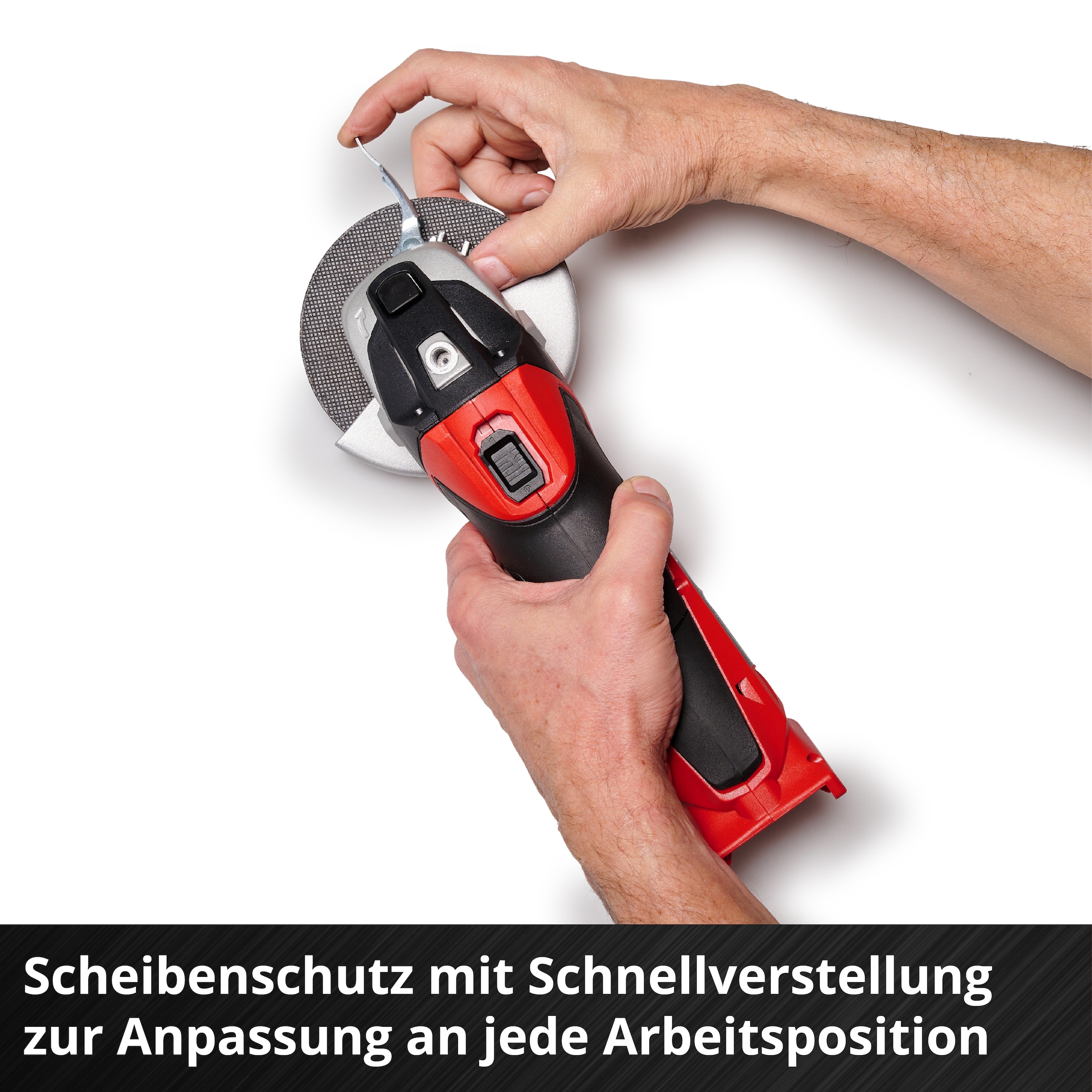 Einhell Akku-Winkelschleifer »TE-AG 18/115 Li-Solo Acc«, für vielseitige Schleif- und Trennarbeiten, ohne Akku