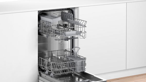 BOSCH vollintegrierbarer Geschirrspüler Serie 2 »SPV2IKX10E«, 9 Maßgedecke