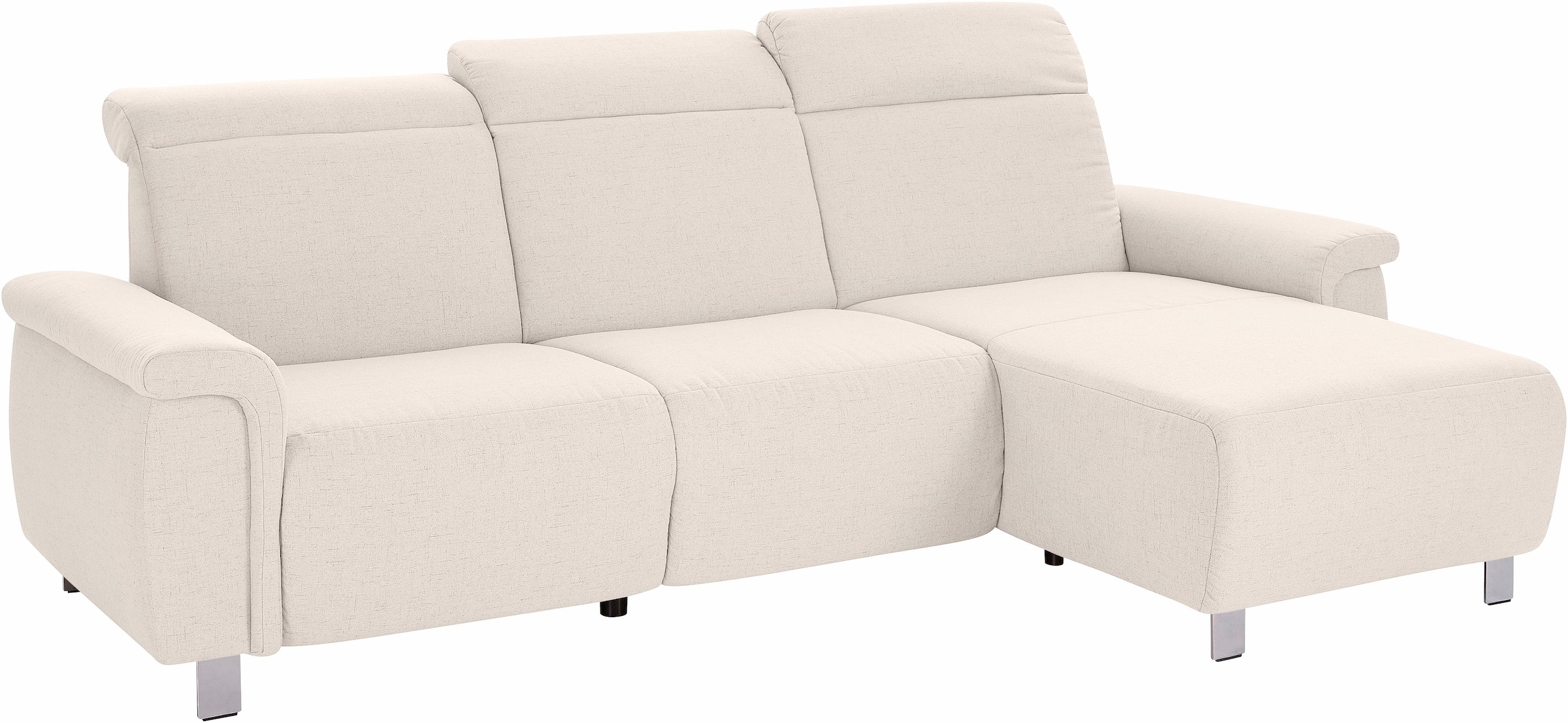 sit&more Ecksofa »Township L-Form«, wahlweise mit elektrischer Wallfree-Funktion