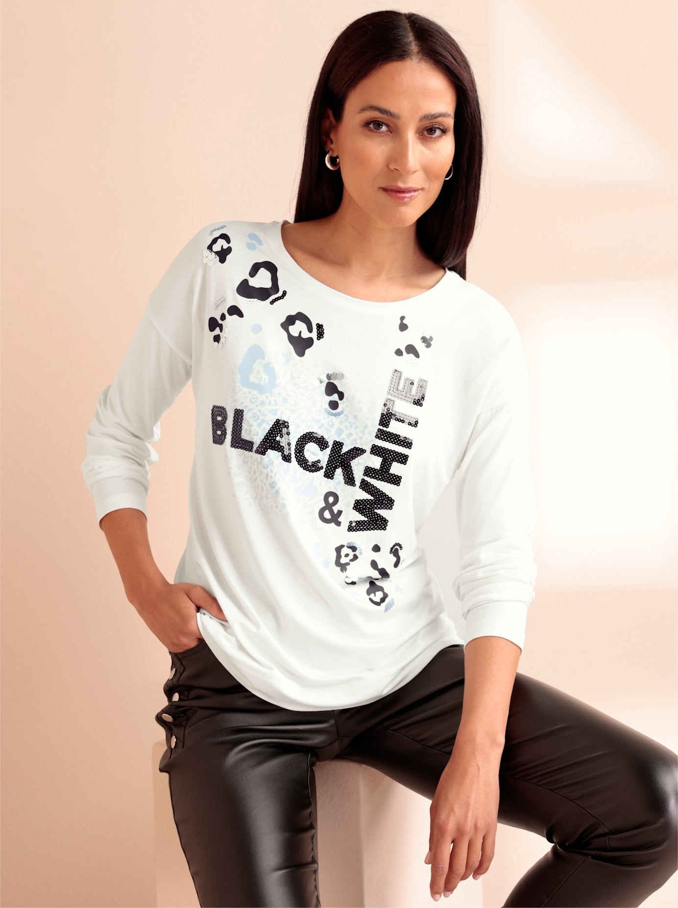 heine Langarmshirt "Shirt", 1 Stk. günstig online kaufen