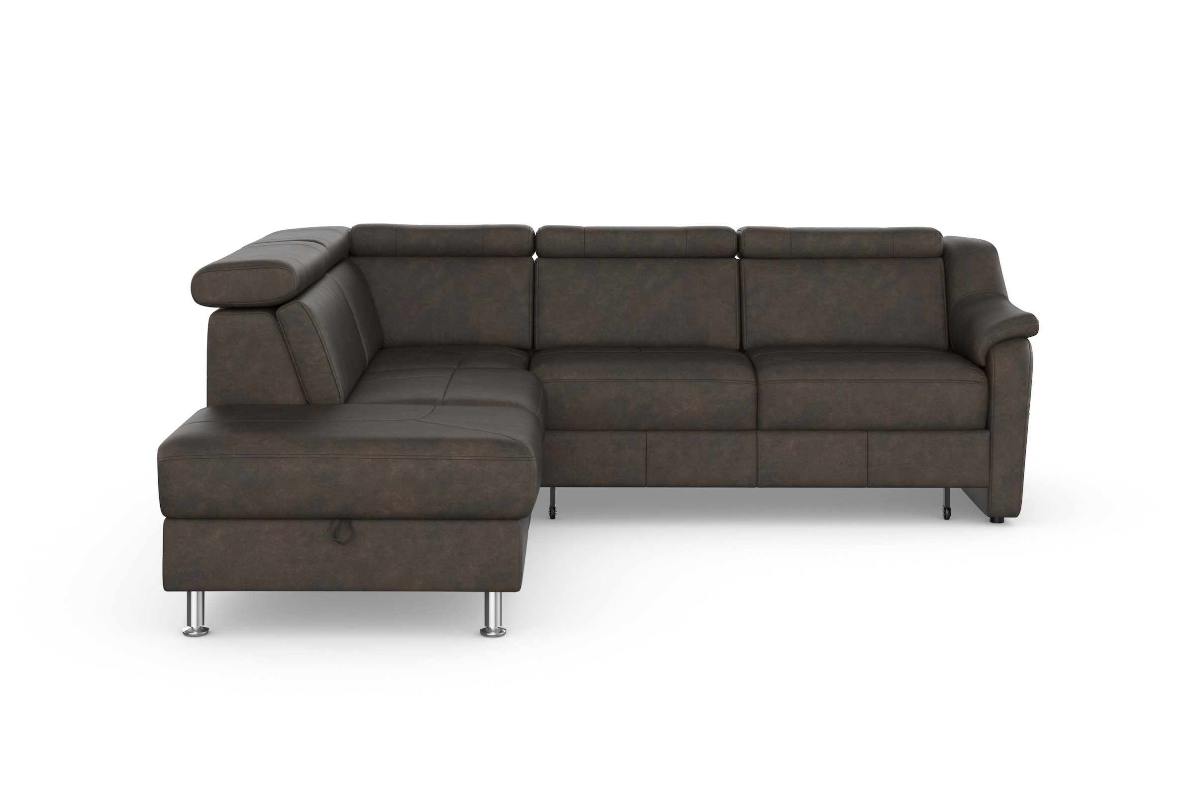 sit&more Ecksofa "Freetown L-Form" inklusive Kopfteilverstellung und komfor günstig online kaufen