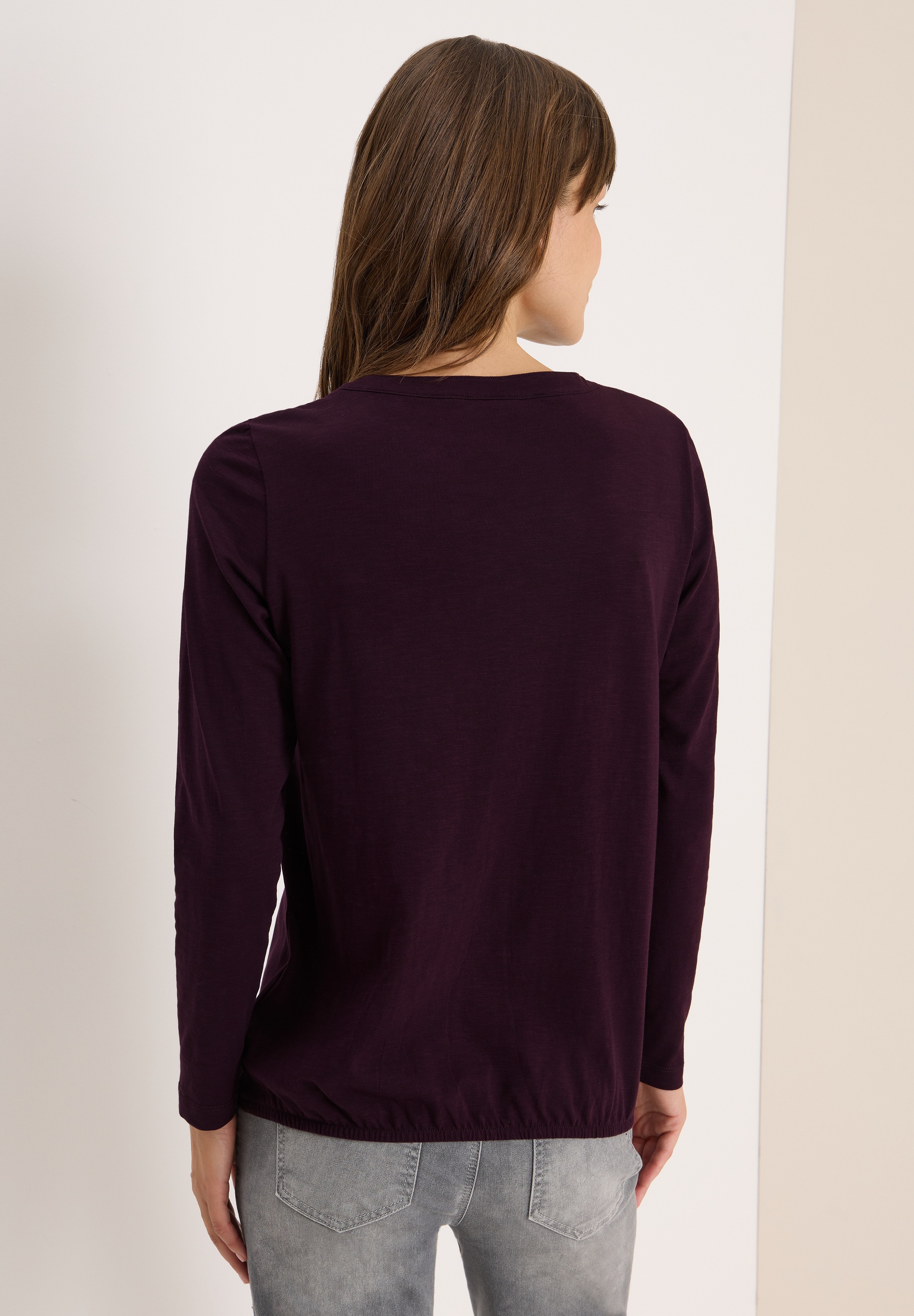 Cecil Langarmshirt, aus reiner Baumwolle günstig online kaufen