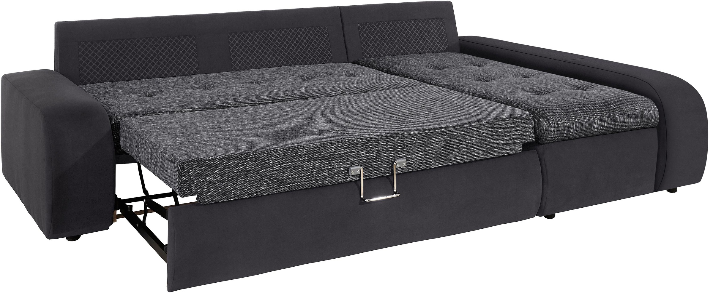 TRENDMANUFAKTUR Ecksofa »Indie, modern und bequem, Materialmix, OTTOs Choice, L-Form«, wahlweise XL oder XXL