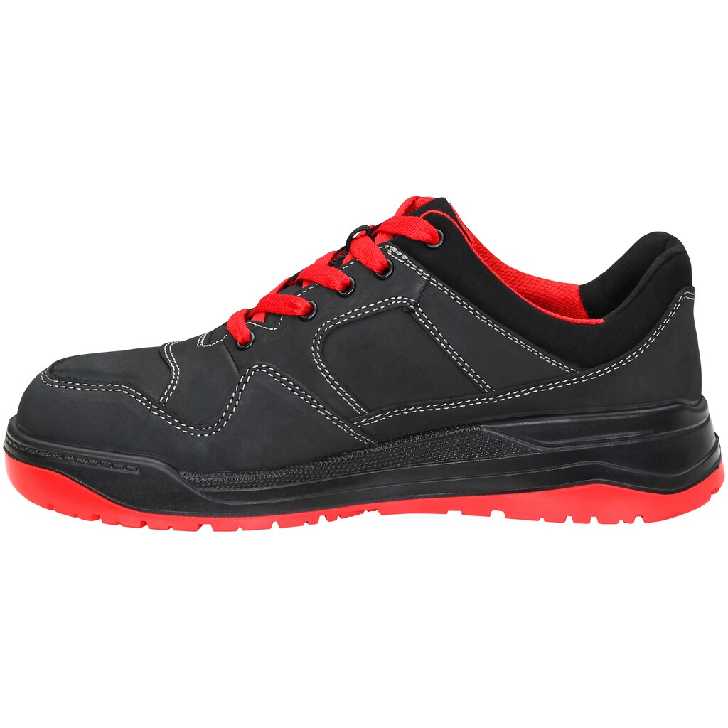 Elten Sicherheitsschuh »Maverick black red low«