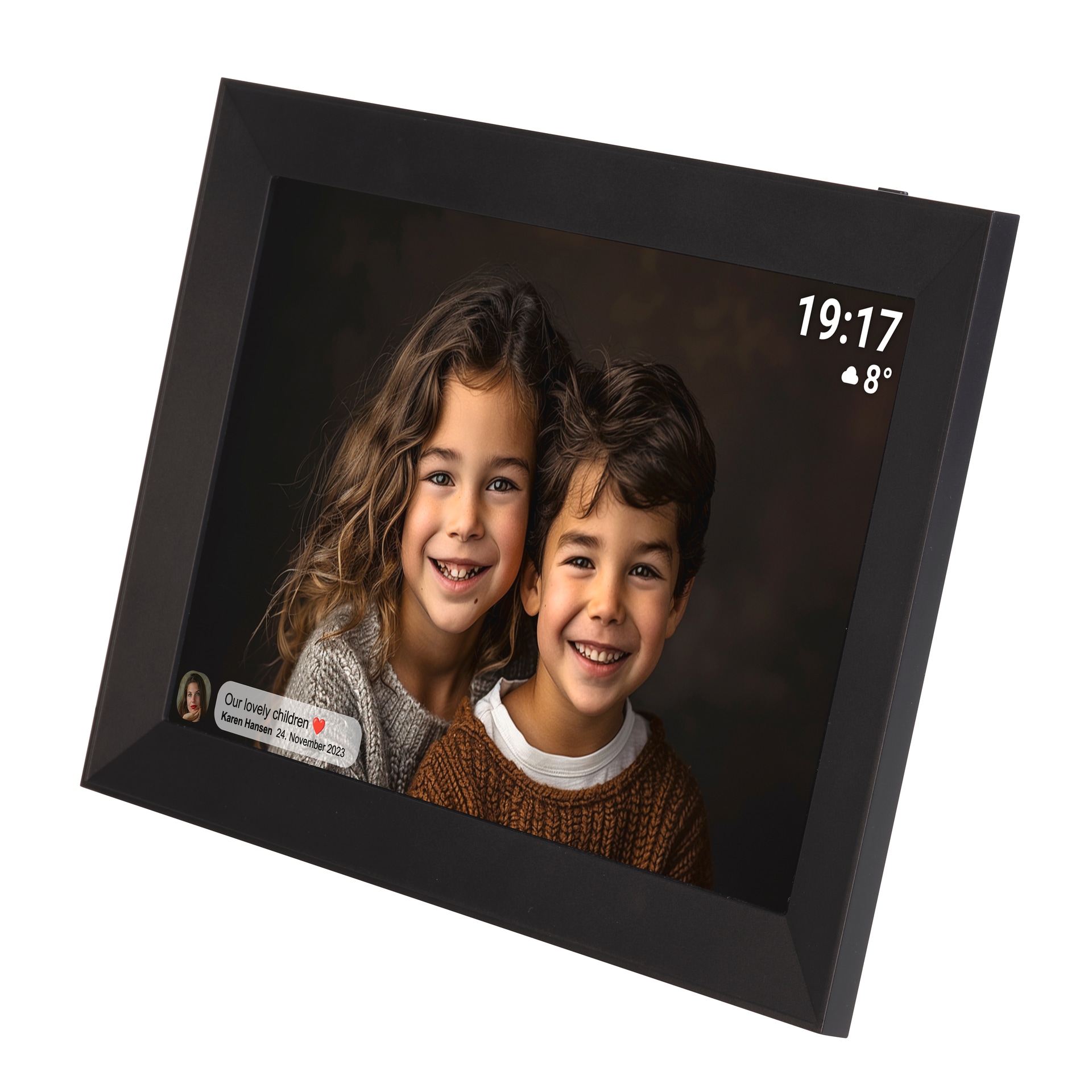 Denver Digitaler Bilderrahmen »PFF-1012 FRAMEO 10.1«, 25,7 cm/10,1 Zoll, 800 x 1280 px Pixel, 16 GB