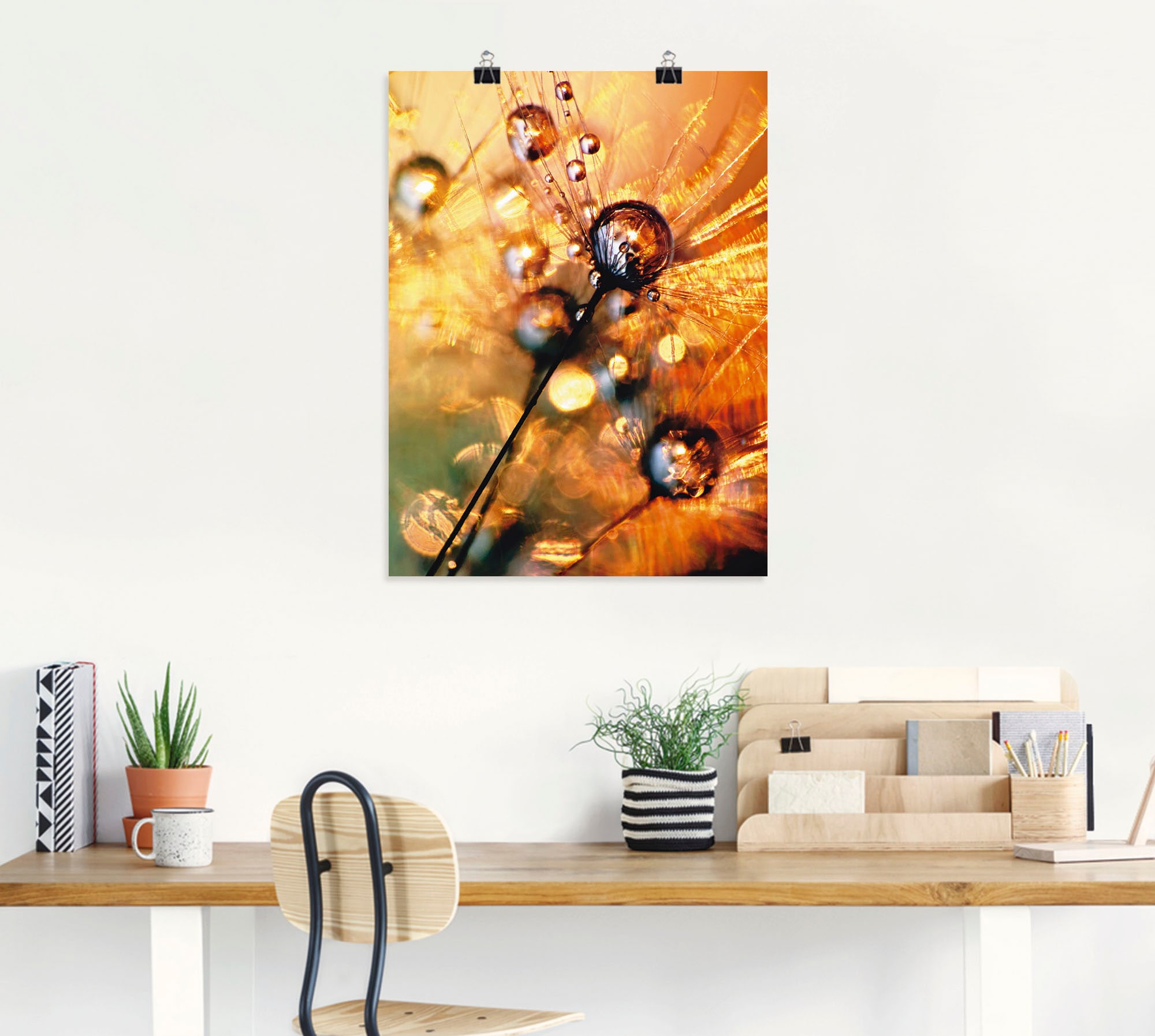 Artland Wandbild »Pusteblume Energy«, Blumen, (1 St.), als Leinwandbild, Poster in verschied. Größen