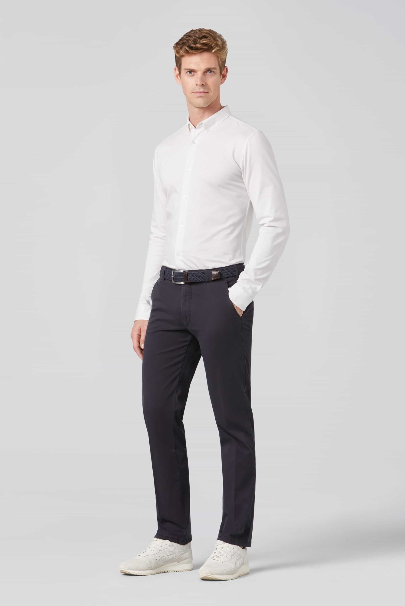 MEYER Roma Chinos Dark Blue 42 3