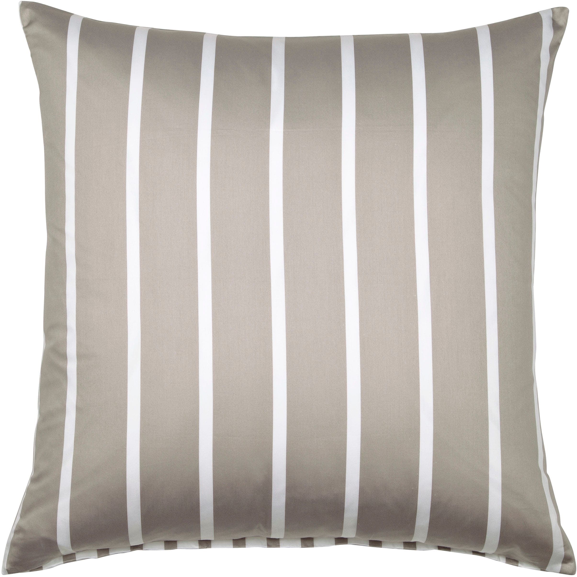 Kissenbezug JANINE, B:80cm L:80cm, braun, Mako-Satin, Obermaterial: 100% Baumwolle, Kissenbezüge, "modernclassic 39028-28", mit Reißverschluss