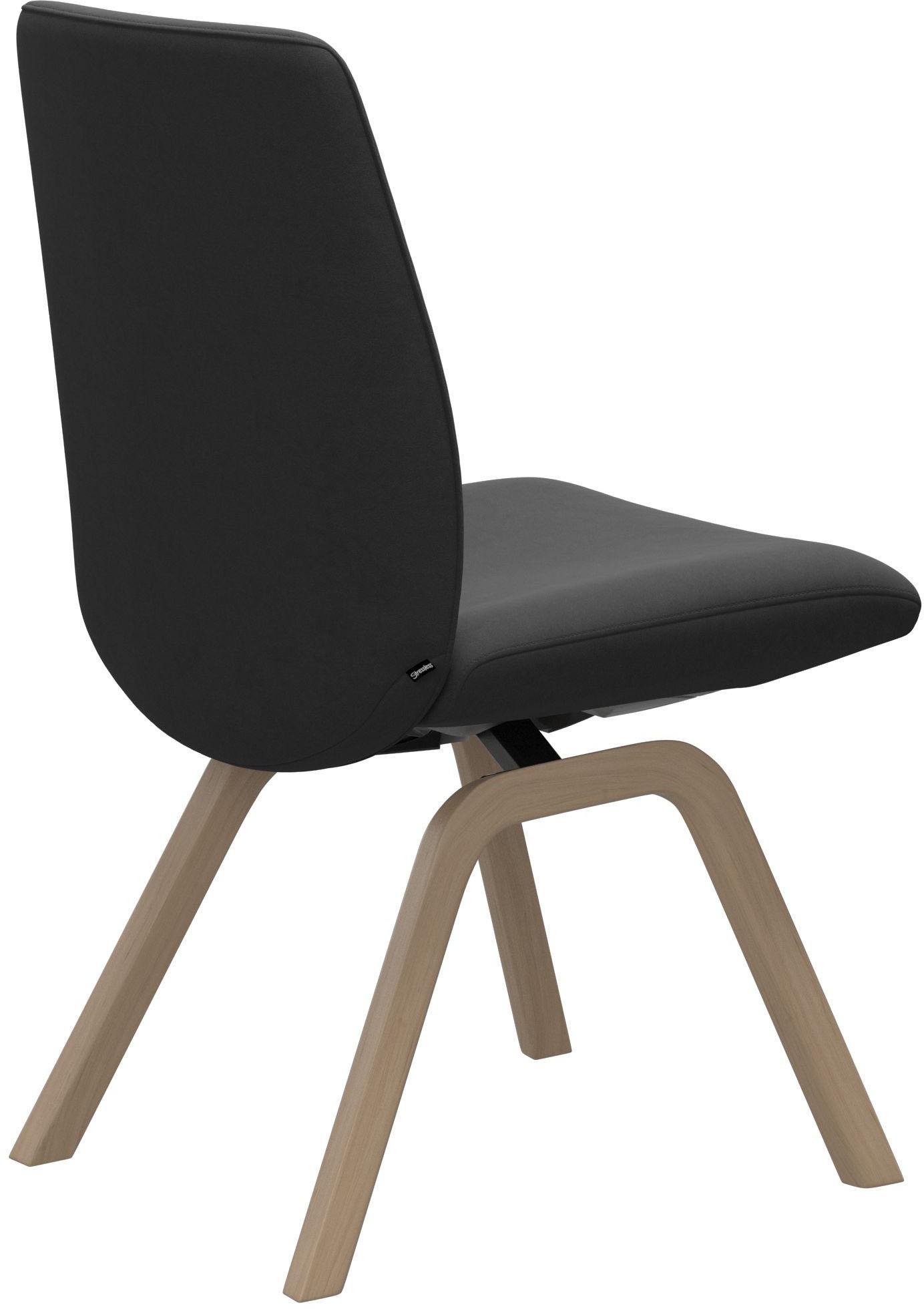 Stressless® Polsterstuhl »Laurel«, Microfaser DINAMICA, Low Back, Größe L, mit schräggestellten Beinen in Eiche gekalkt