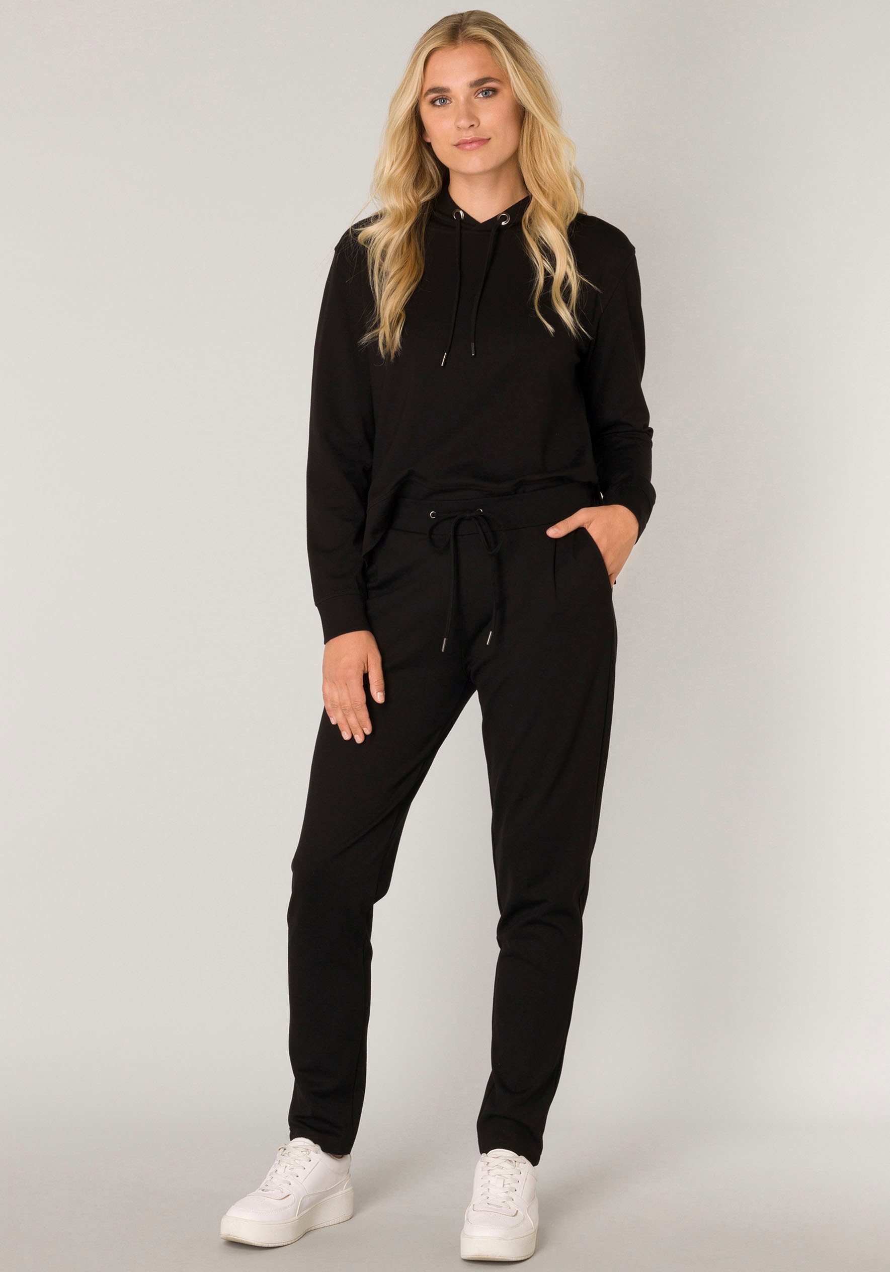 Thumbnail - Base Level Sweathose "YOAN" mit Kordelzug und Stretch