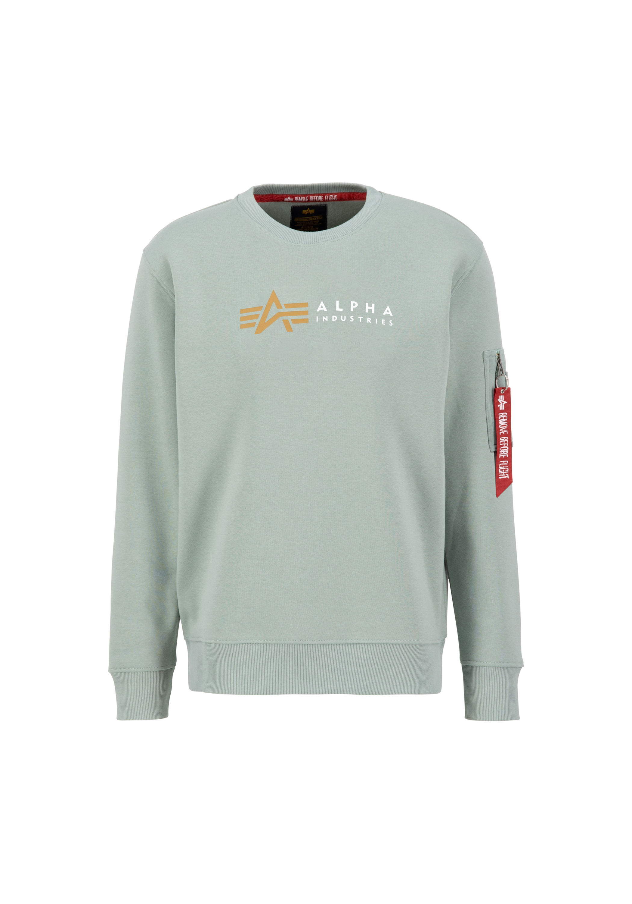 Alpha Industries Sweater "Alpha Industries Men - Sweatshirts Alpha Label Sw günstig online kaufen