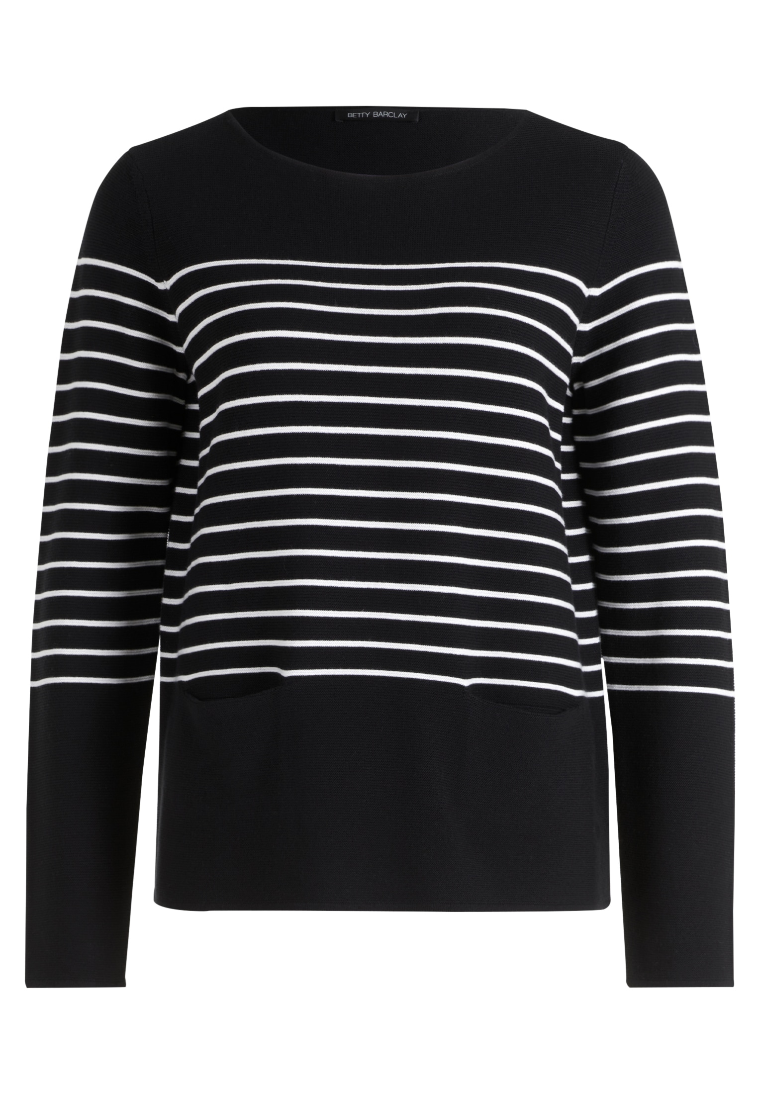 Betty Barclay Strickpullover »Betty Barclay Feinstrickpullover mit Eingrifftaschen«, (1 tlg.), Struktur