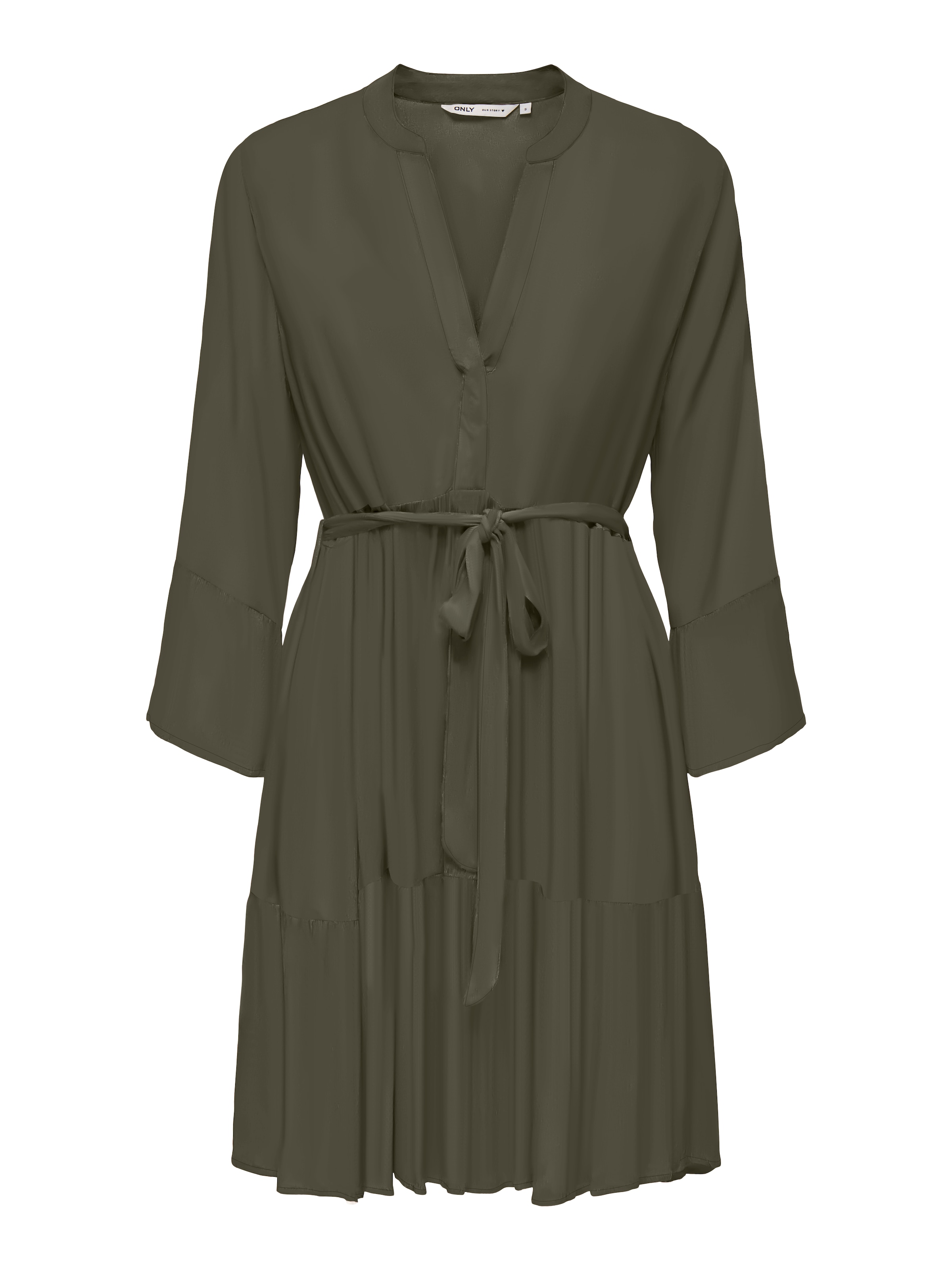 ONLY Blusenkleid »ONLCLEMMENTINE LIFE 3/4 DRESS WVN NOOS«, Sommerkleid