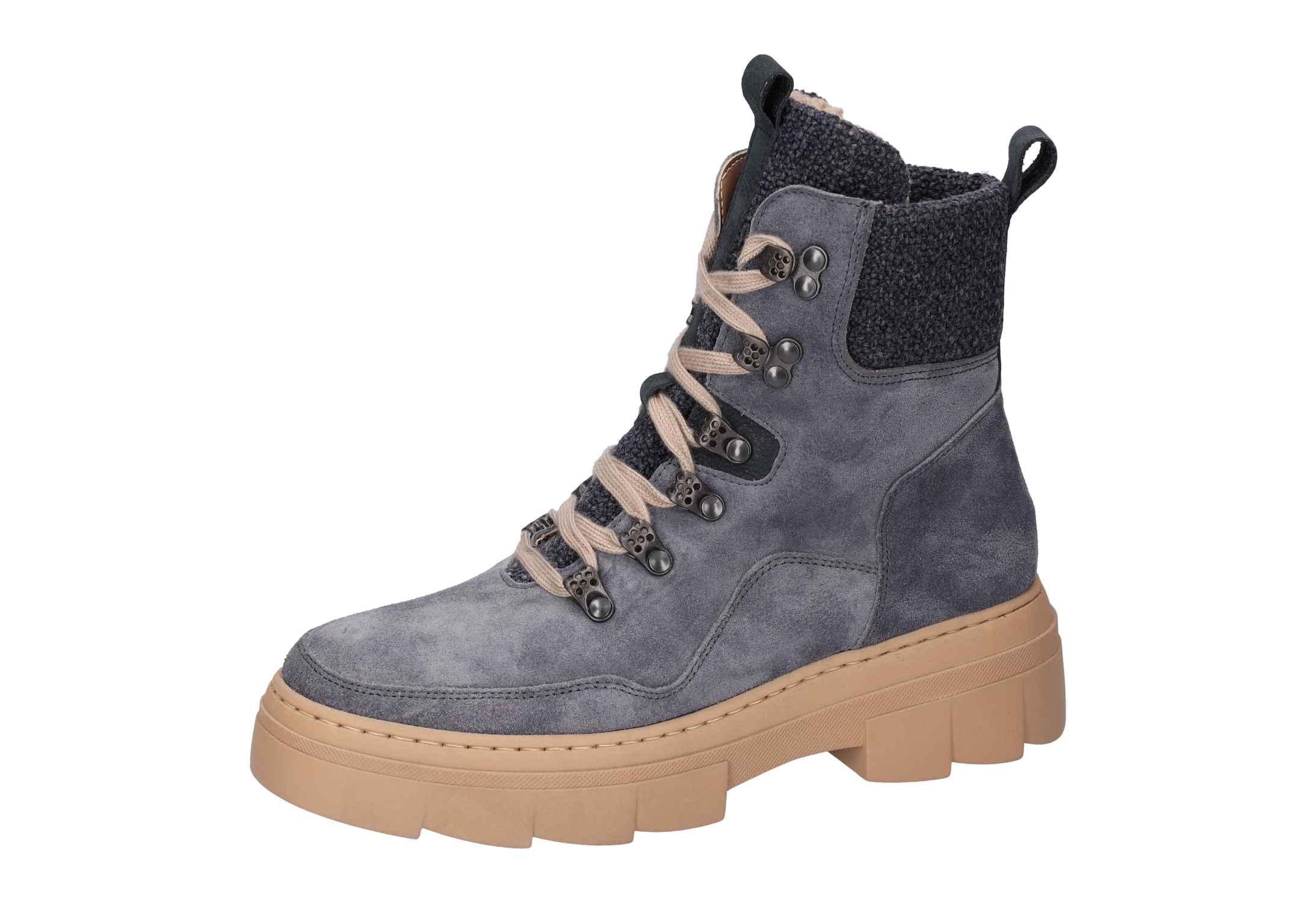 Waldläufer Schnürboots "H-Saiga" Schnürstiefelette, Profilsohle, Komfortweite H = sehr weit
