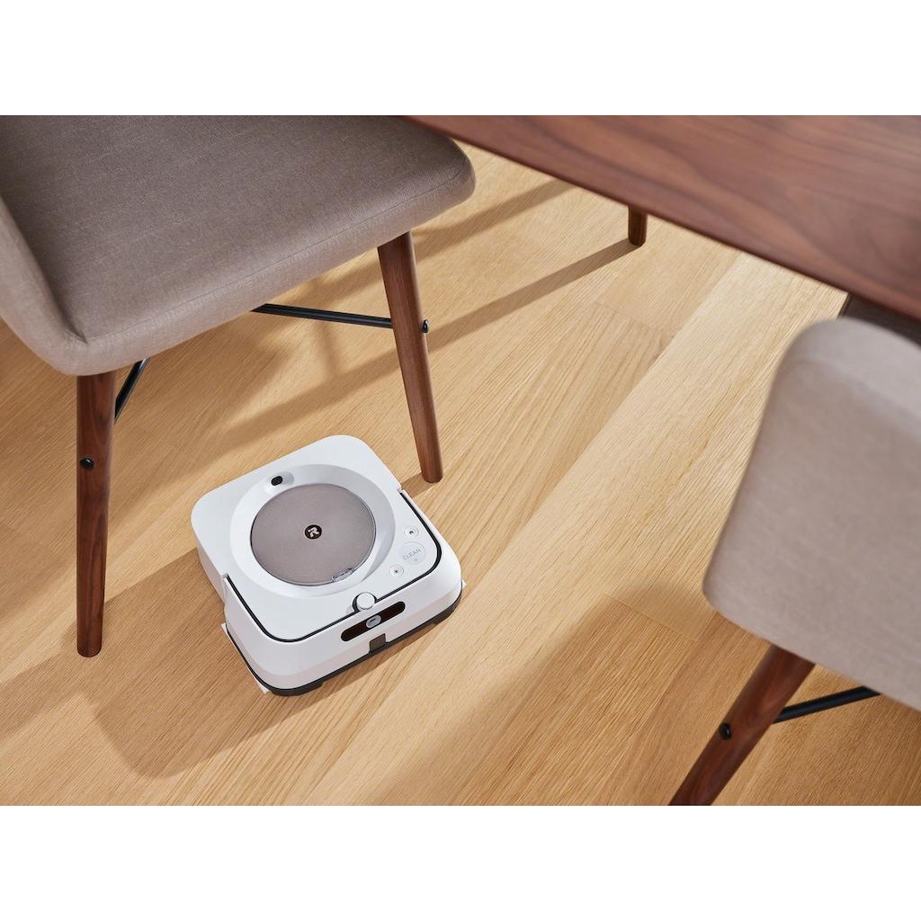 iRobot Wischroboter »Braava jet m6 (m6138)«, App-/Sprachsteuerung, Nasswischen und Trockenfegen, Kartierung