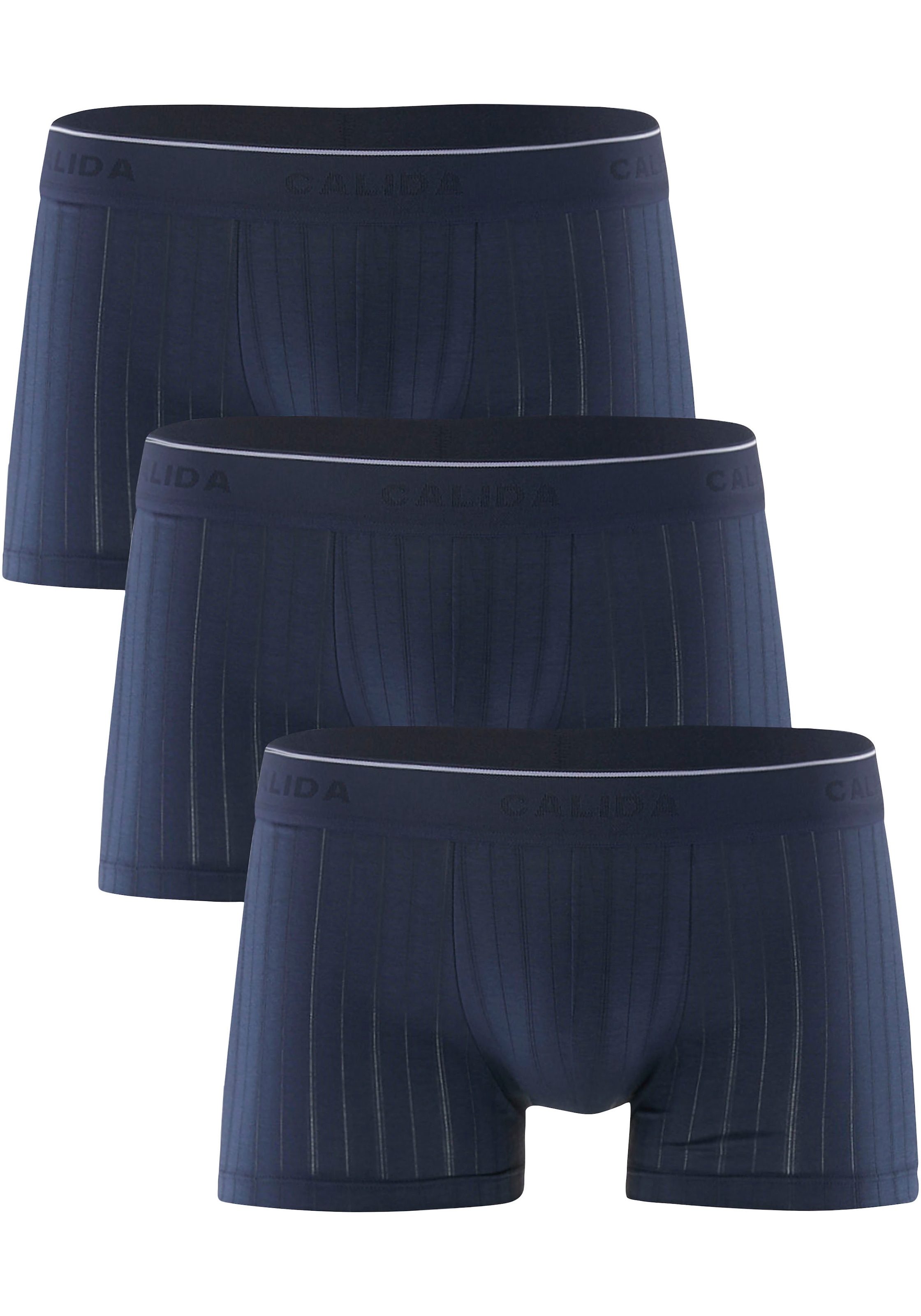 CALIDA Boxershorts "Pure & Style", (Packung, 3 St.), im attraktiven 3er-Pack