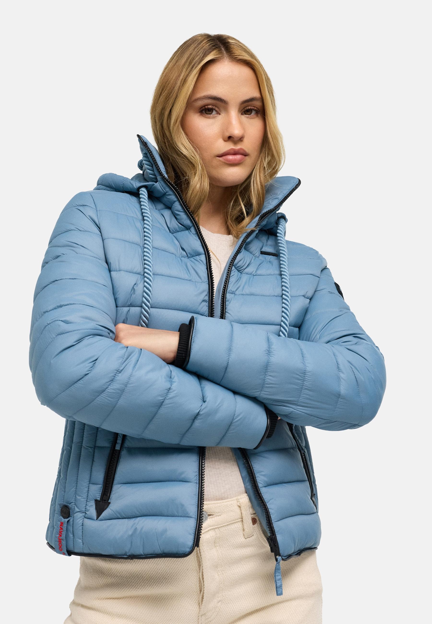Navahoo Steppjacke »Lulana« mit Kapuze leichte Übergangsjacke mit Kapuze