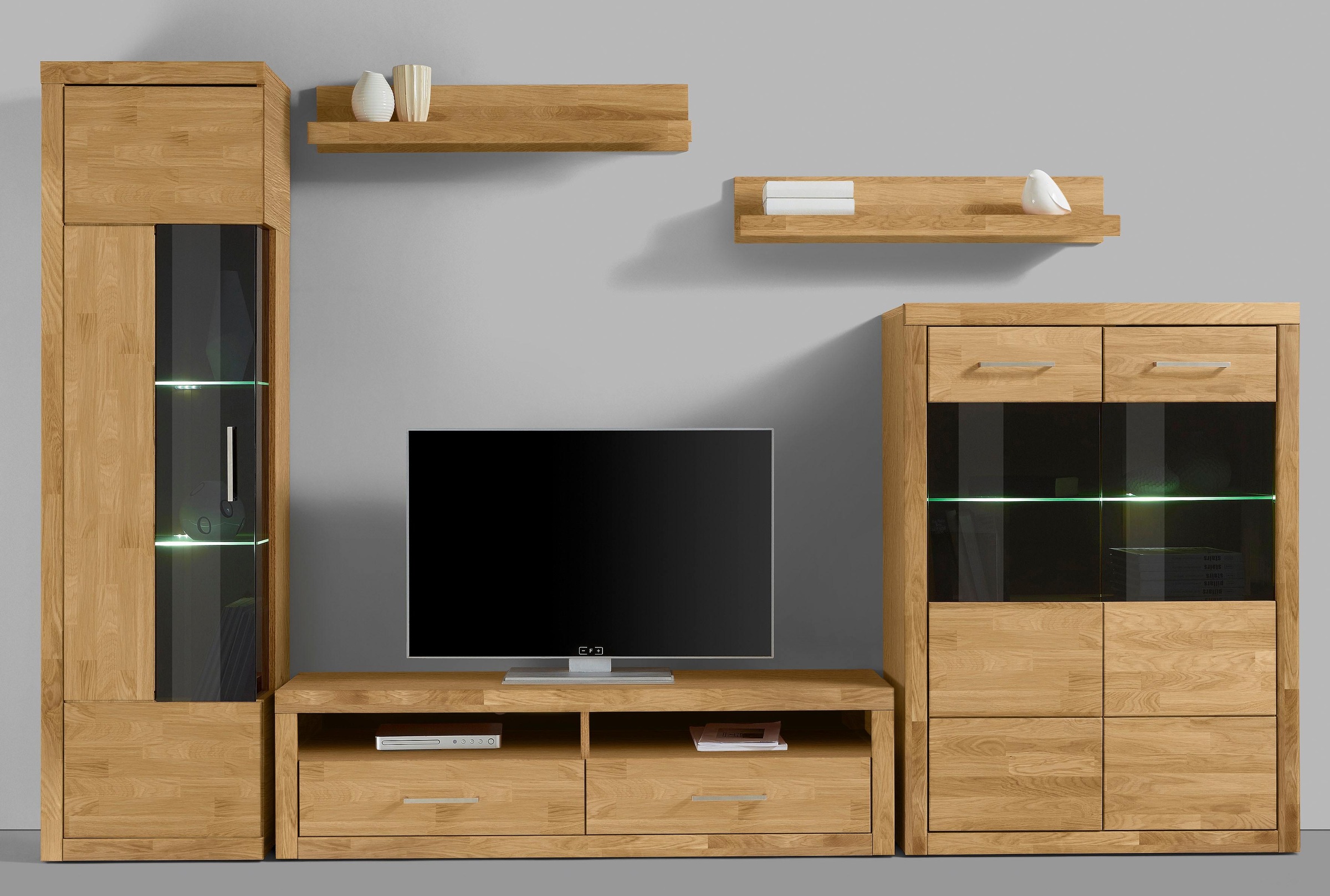 Home affaire Wohnwand "Ribe Wohnwand Set-5 St." 5 Stk. tlg. günstig online kaufen