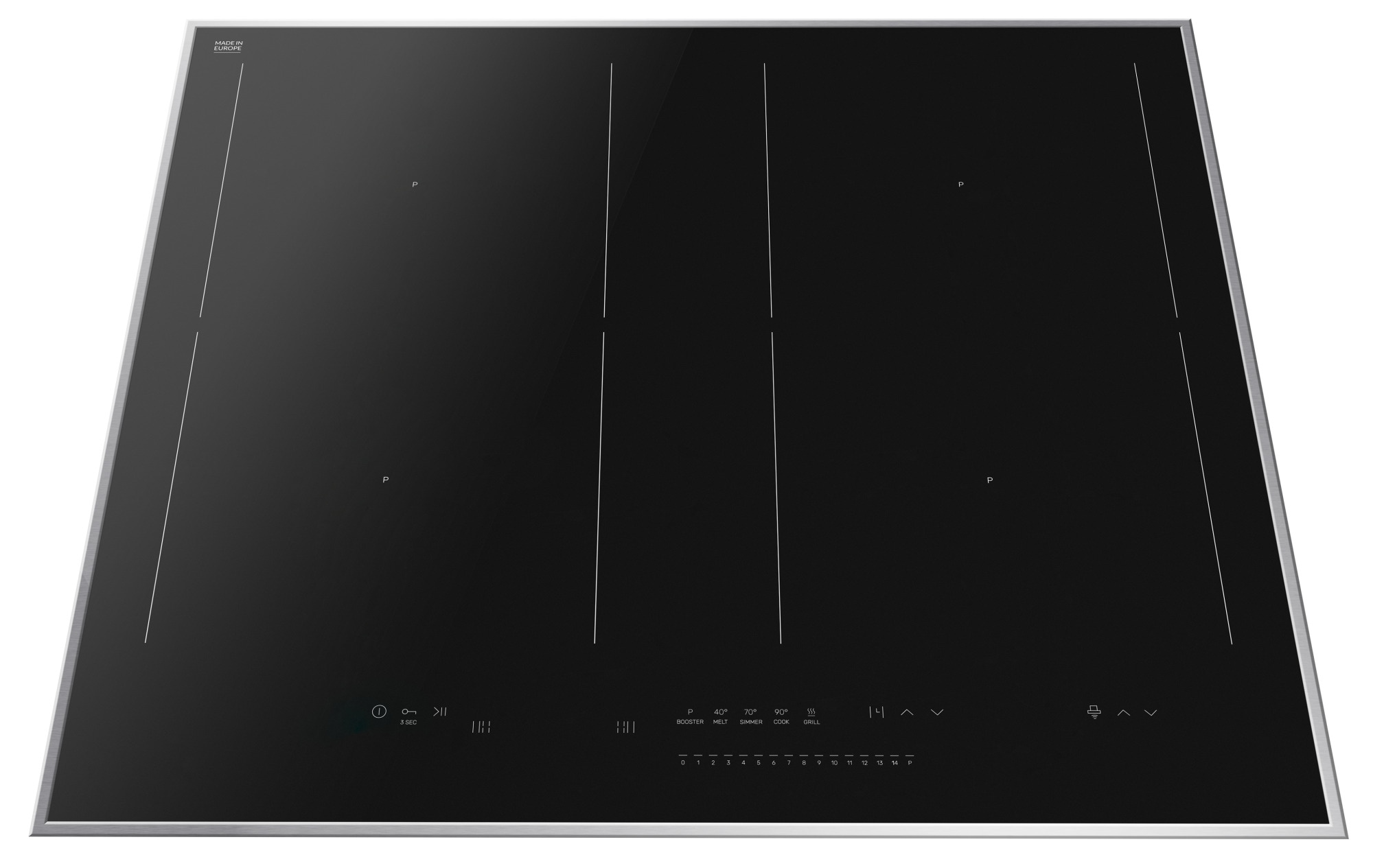 Amica Induktions-Kochfeld "KMI 776 760 E HC" Viel Platz und schnelle Hitze günstig online kaufen