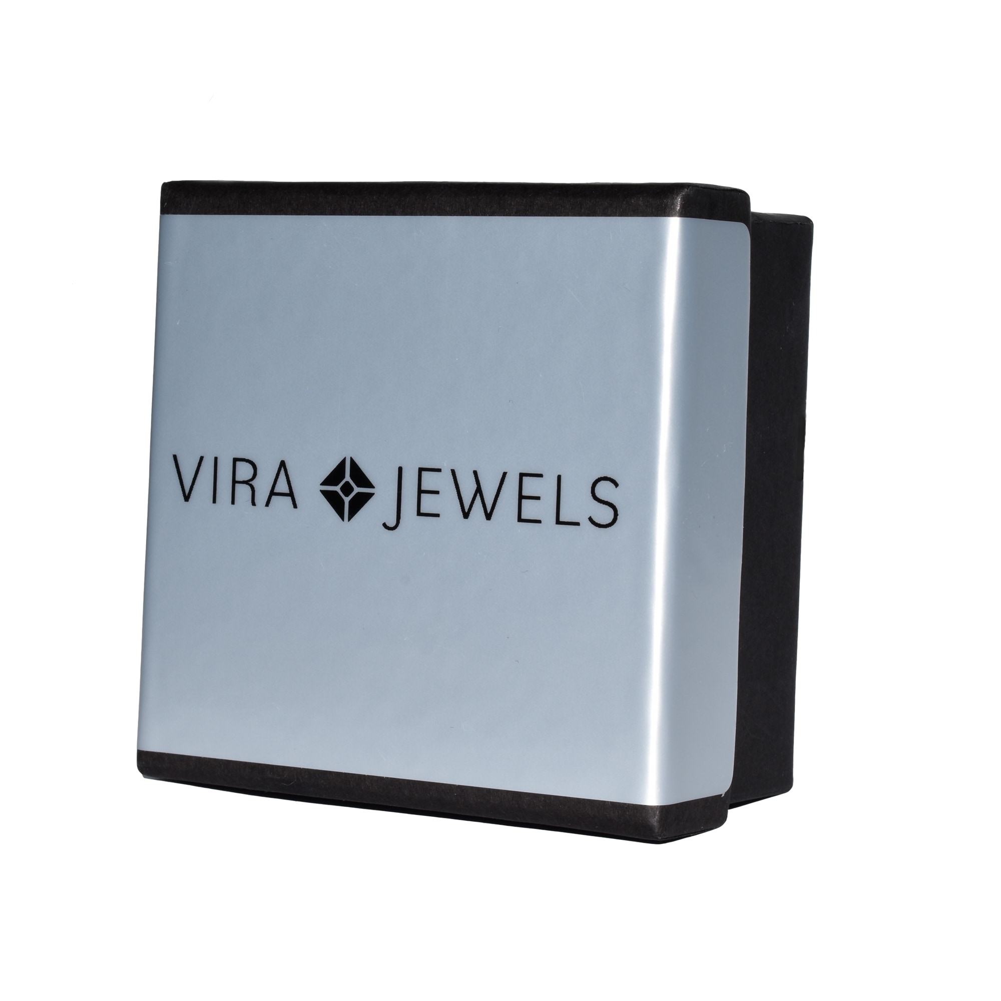 Vira Jewels Kette mit Anhänger »925-Sterling Silber rhodiniert Glänzend Rubin rot«