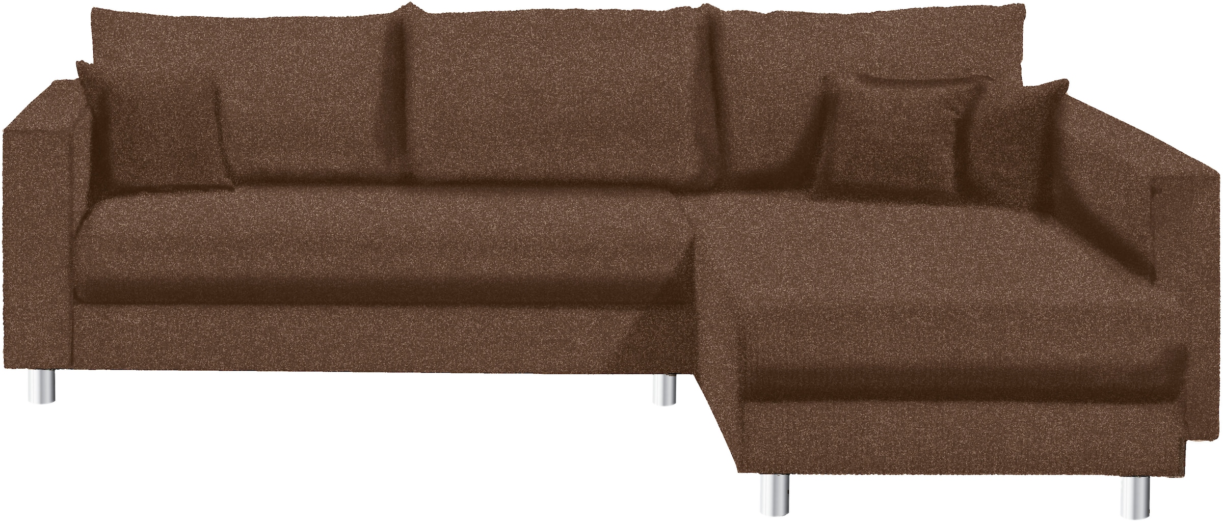 INOSIGN Ecksofa "153", Inkl. Schlaffunktion und großen Strauraum günstig online kaufen