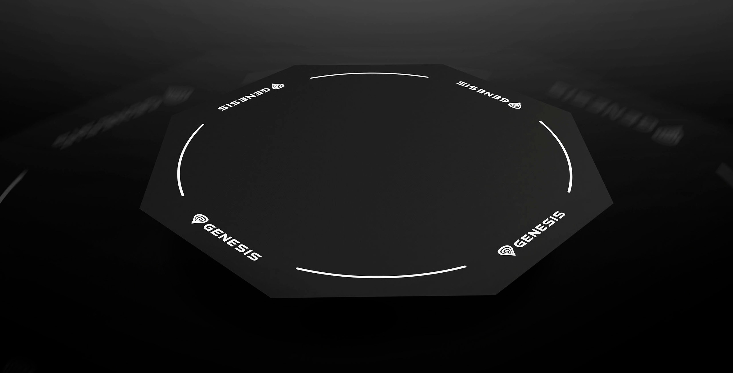 Genesis Bodenschutzmatte »TELLUR 400 "OCTAGON LOGO" (1,0m)«