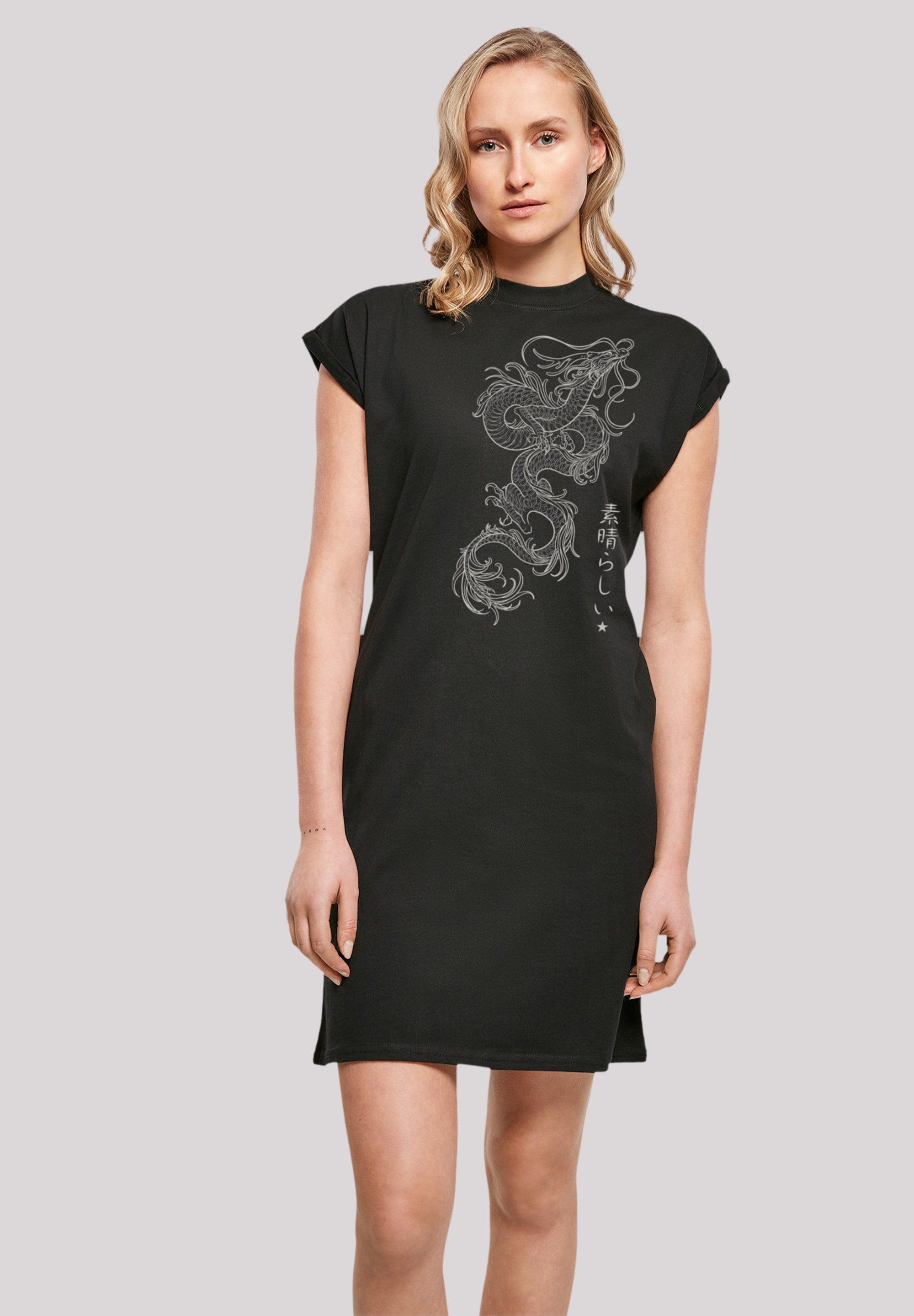 F4NT4STIC Shirtkleid "Drachen", Print