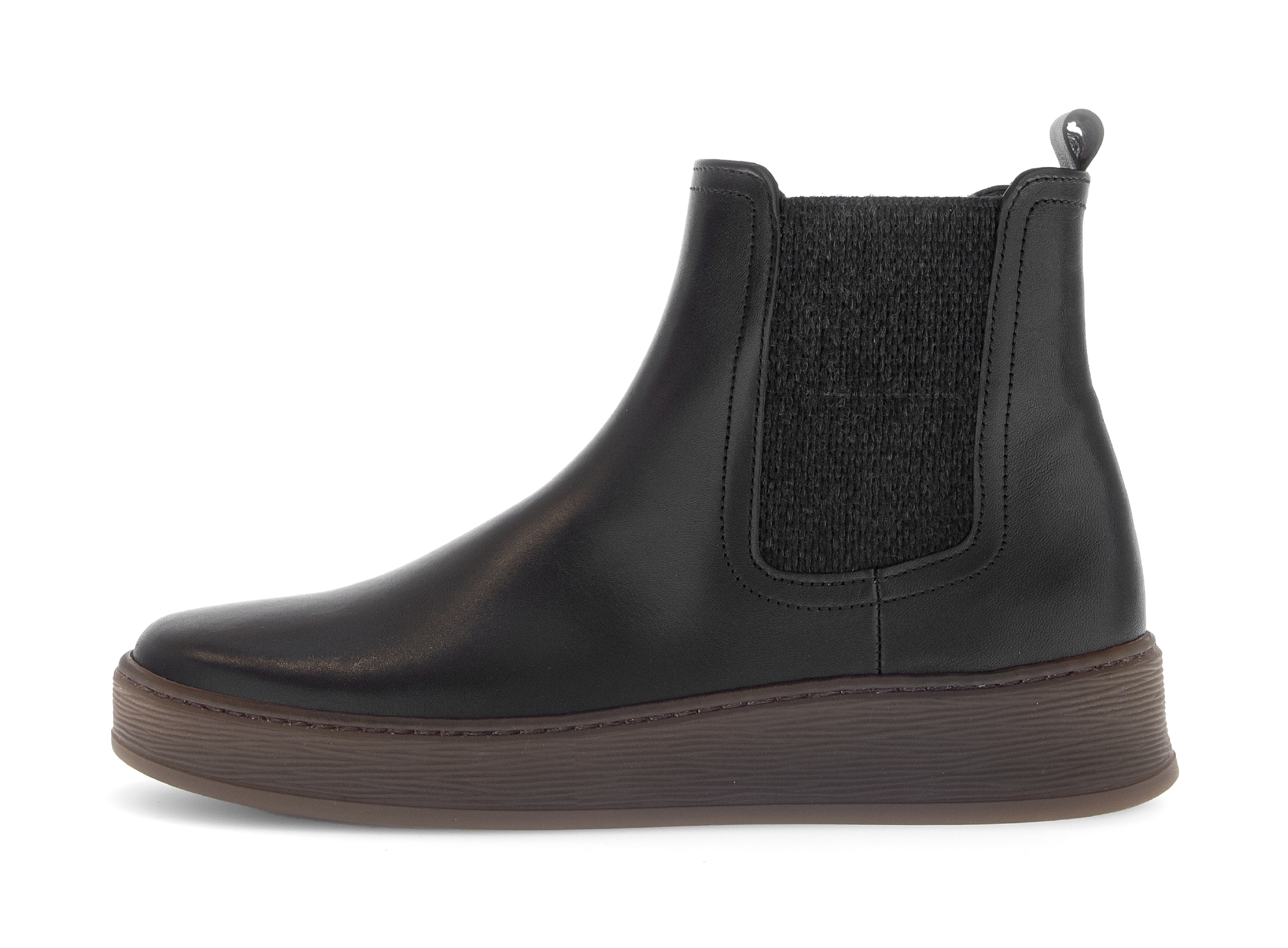 Gabor Chelseaboots »FLORENZ«, Plateau, Schlupfboots, Ankleboots in Weite G (= weit)