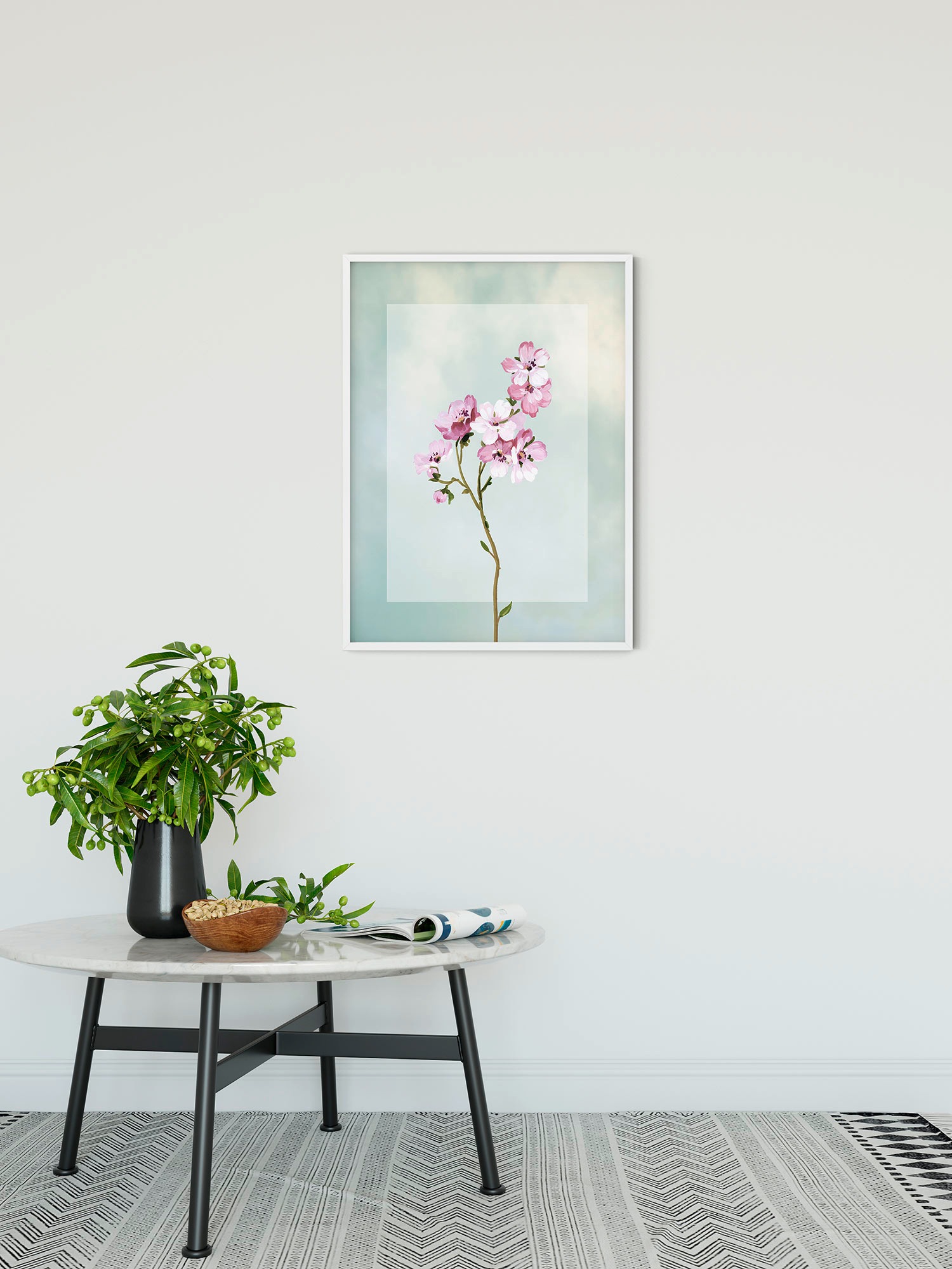 Komar Bild "Lever et Briller" Natur 1 Stk. tlg. Wandbild zur Dekoration - o günstig online kaufen