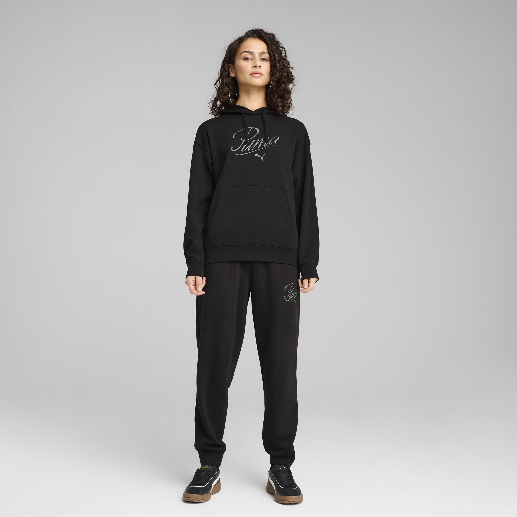 PUMA Hoodie »ESS SCRIPT Comfort Hoodie Damen«