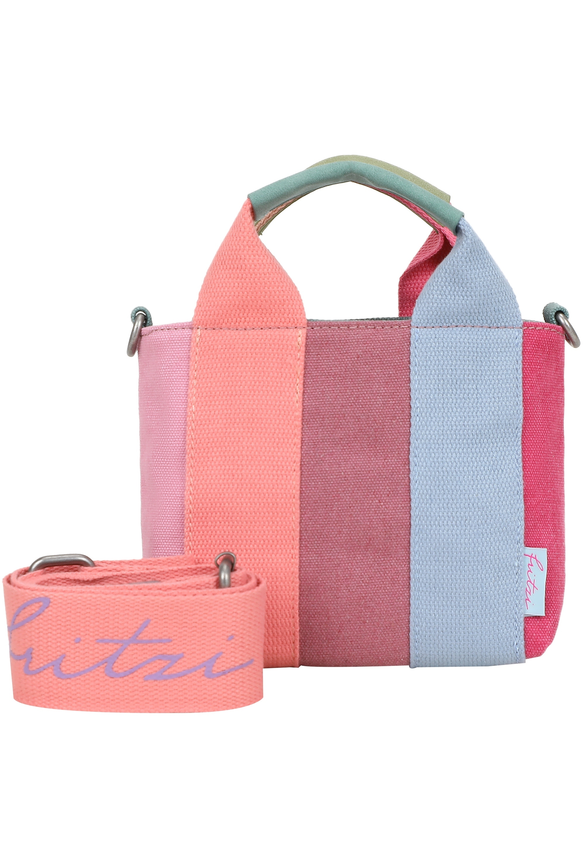 Fritzi aus Preußen Schultertasche "Bini Limited Multi" mit Webbing-Schulterriemen und buntem Design