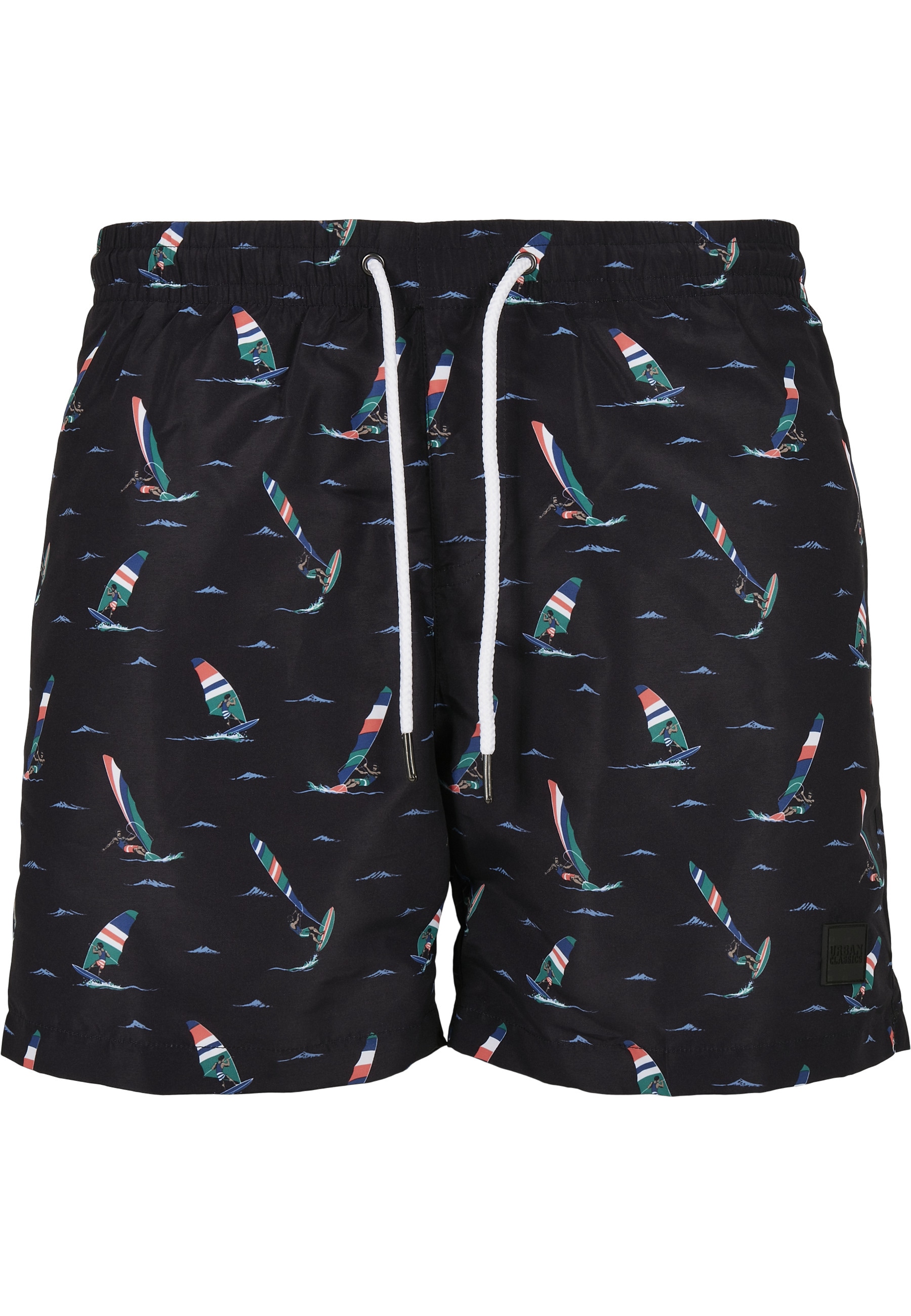 URBAN CLASSICS Badeshorts "Urban Classics Herren Pattern Swim Shorts" günstig online kaufen