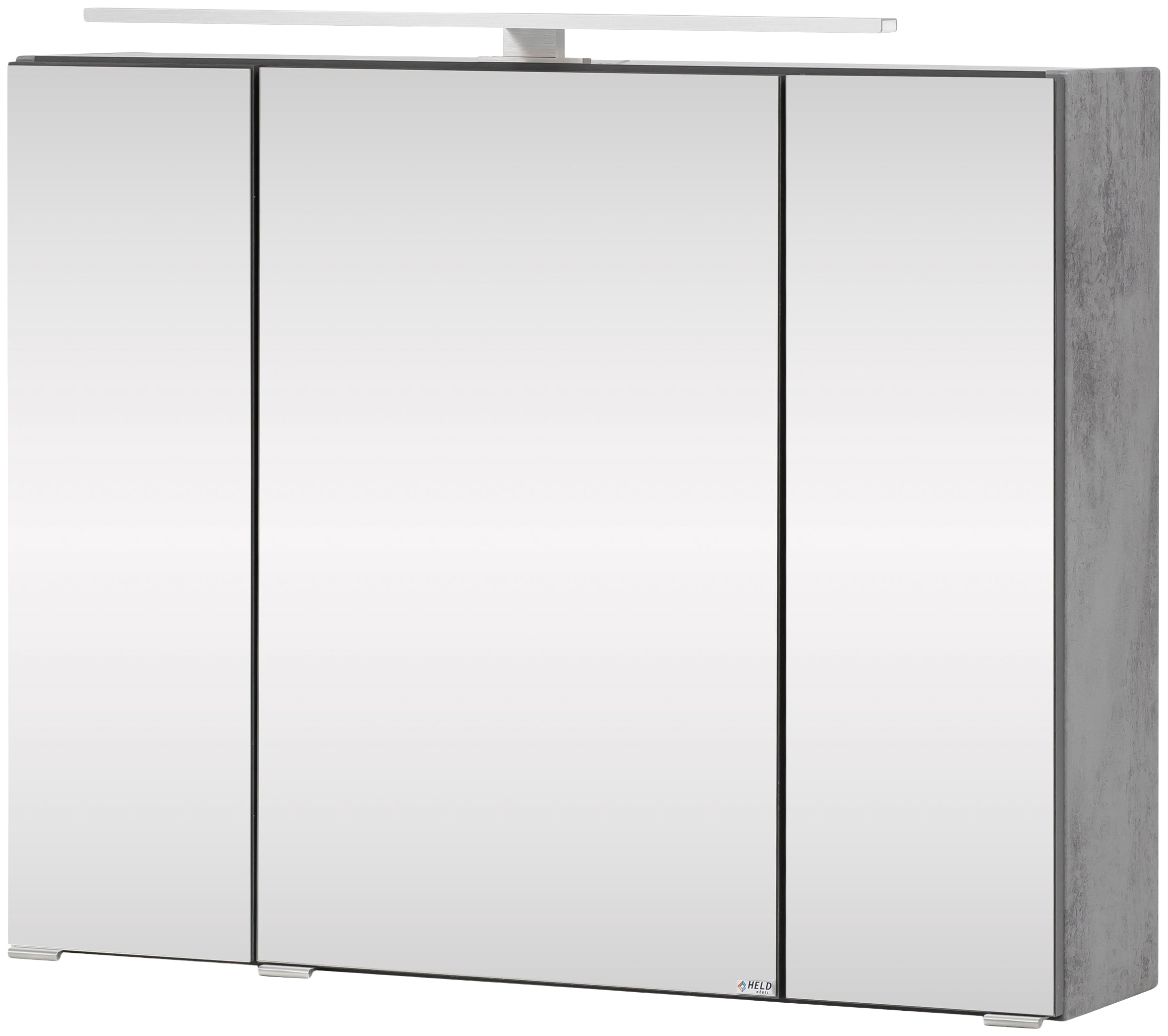 welltime Spiegelschrank "Windau", 80 cm breit