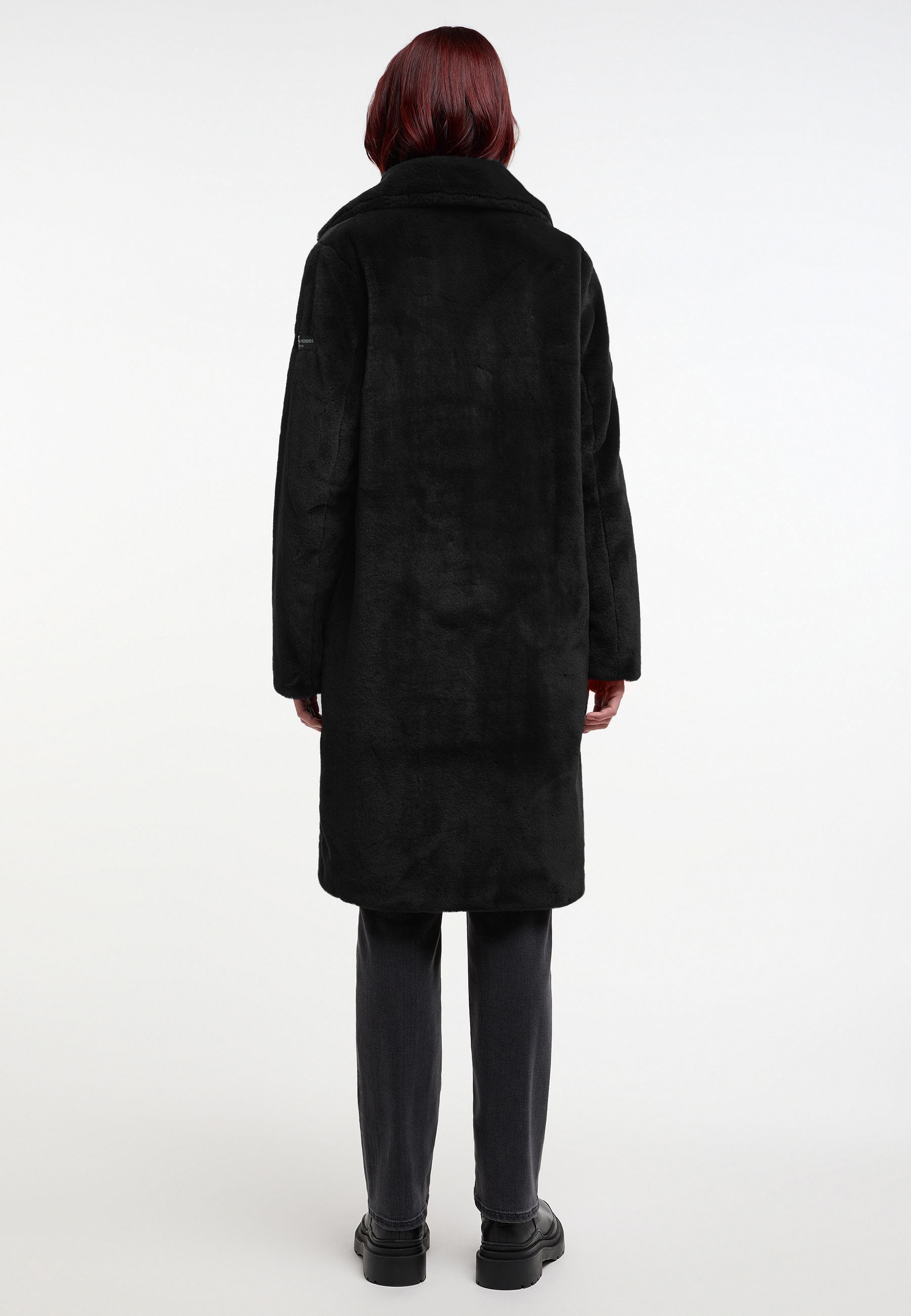 Frieda & Freddies Fellimitatmantel »Fake Fur Coat / Moon-river2«