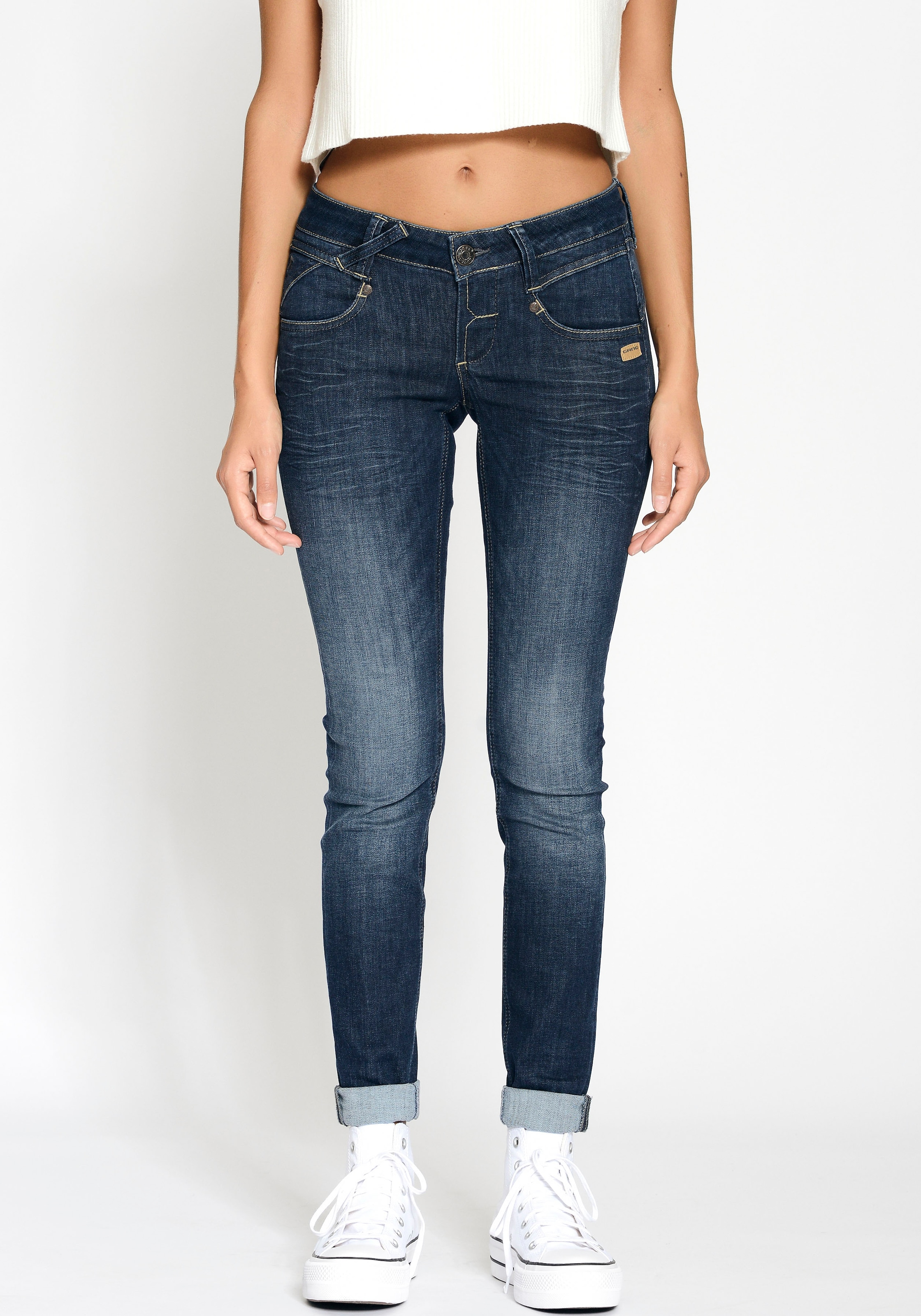 GANG Skinny-fit-Jeans "94NENA", mit modischer Waschung