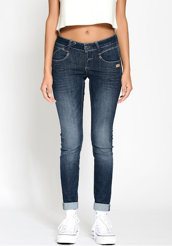 GANG Skinny-fit-Jeans »94NENA« su stilingas...