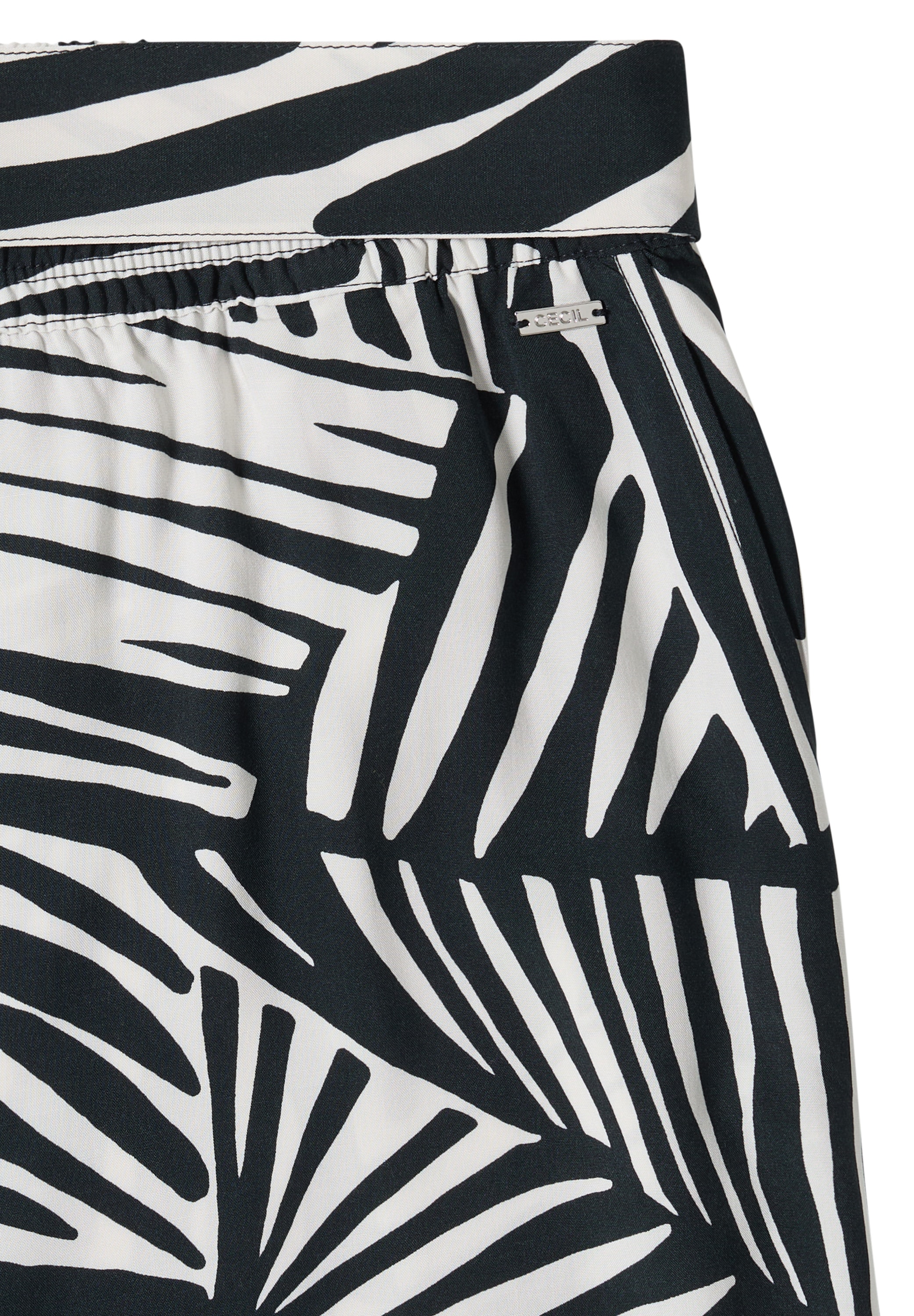 Cecil Stoffhose  High Waist